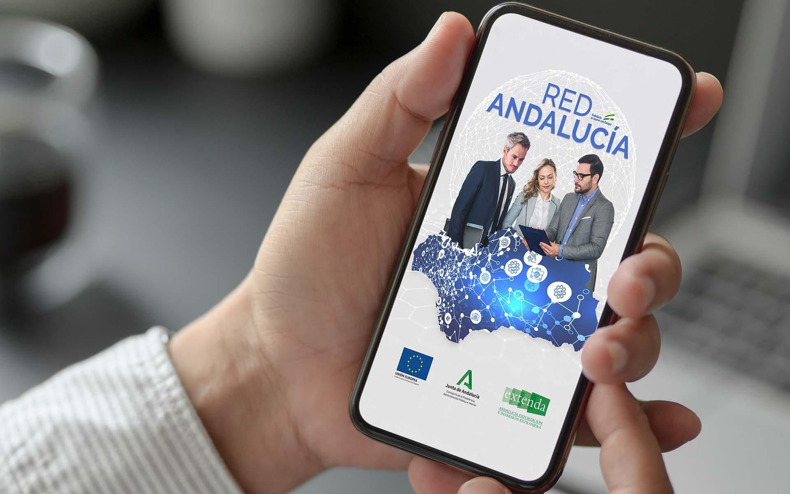 Andalucía Extenda Red-Andalucía web