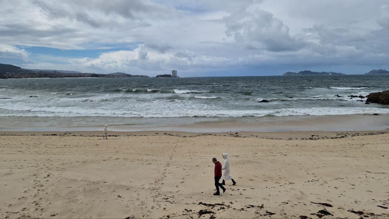Tiempo borrascoso en Vigo. // J.V. Landín