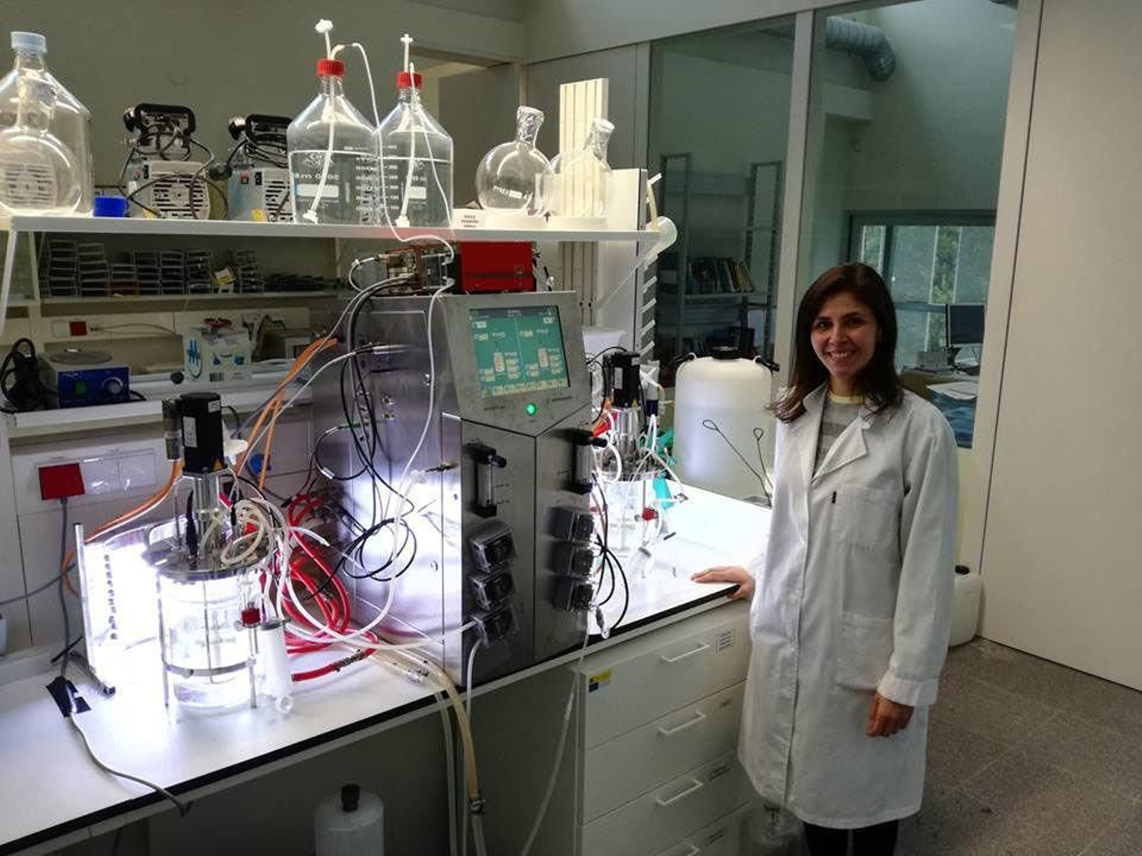 La investigadora del grupo de Ecoloxía Costeira, Begoña Araújo.