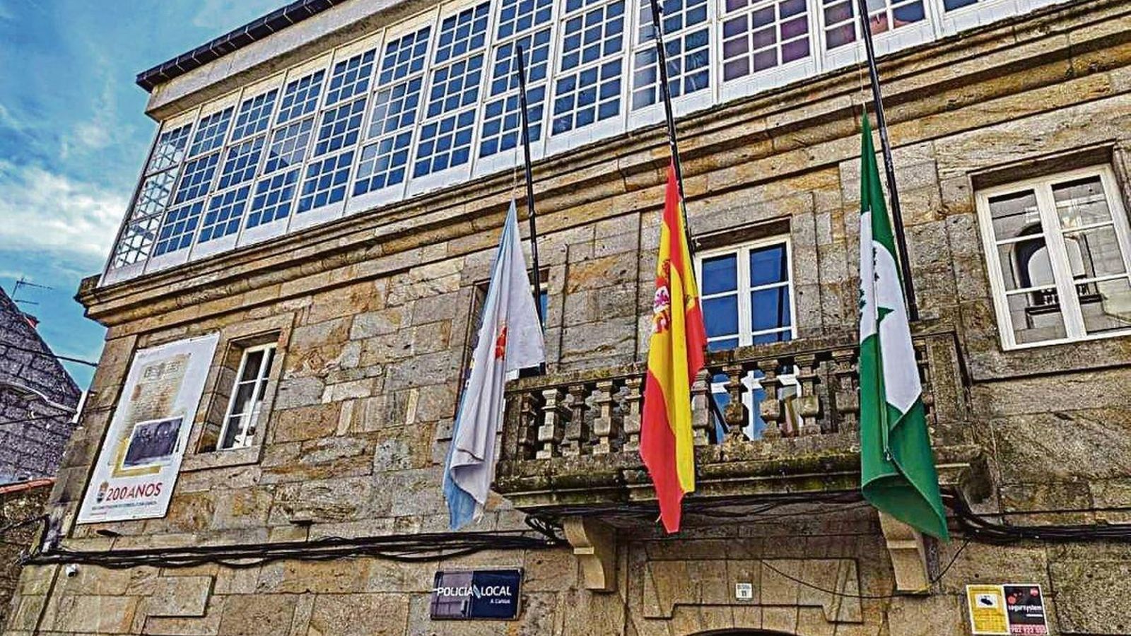 Interior de la nave de la empresa de Reciclados Plásticos de A Cañiza.
