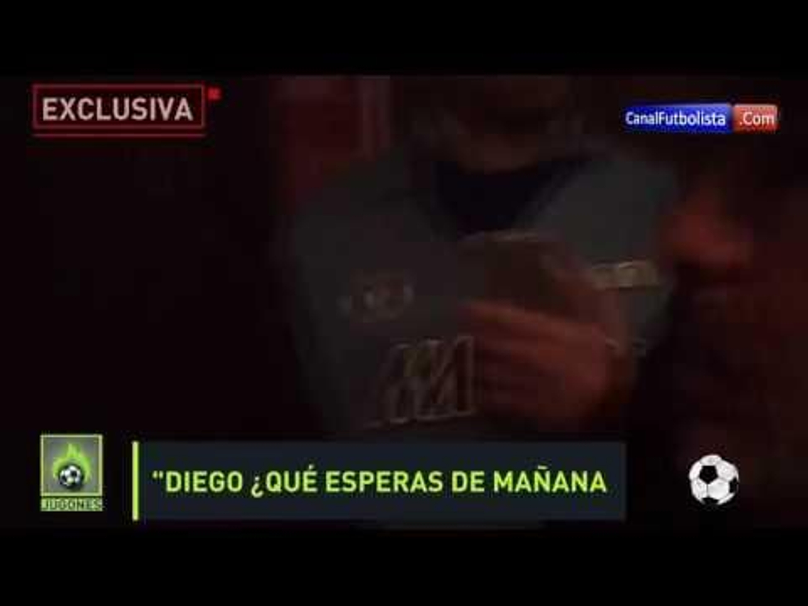 Maradona amenaza a un periodista de la Cope