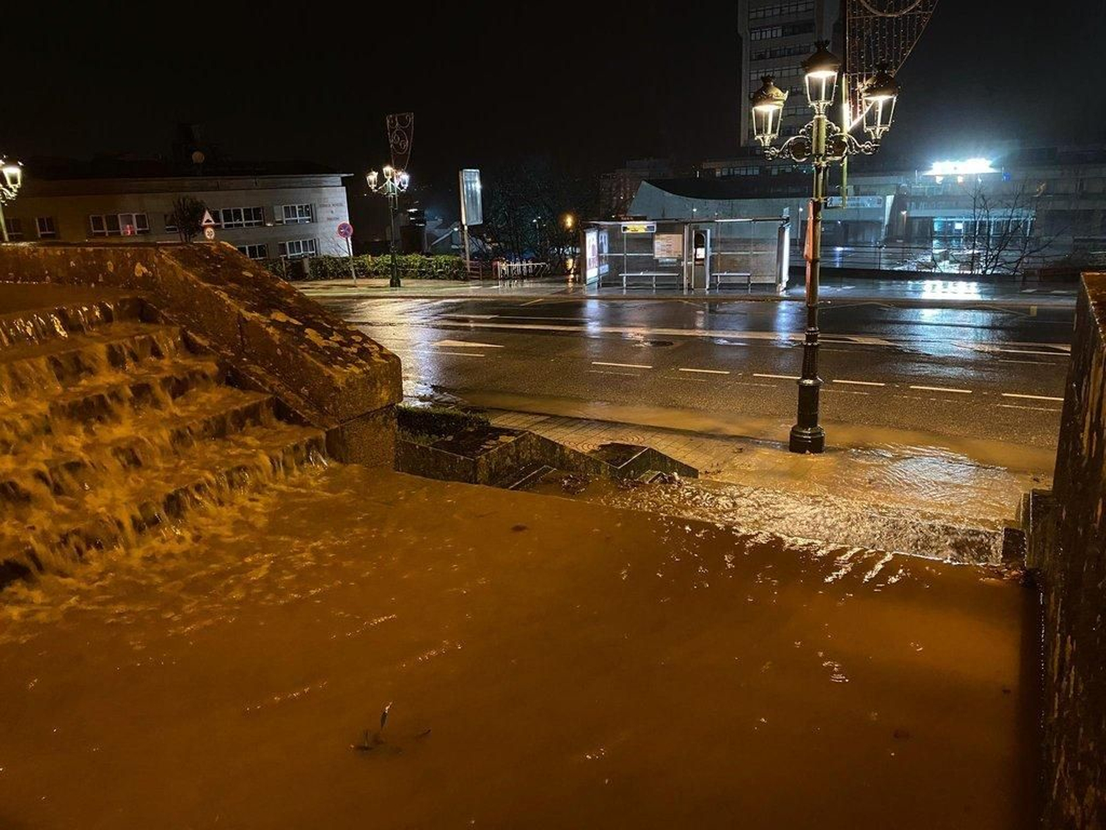 Los efectos de la borrasca "Elsa" // Alberte