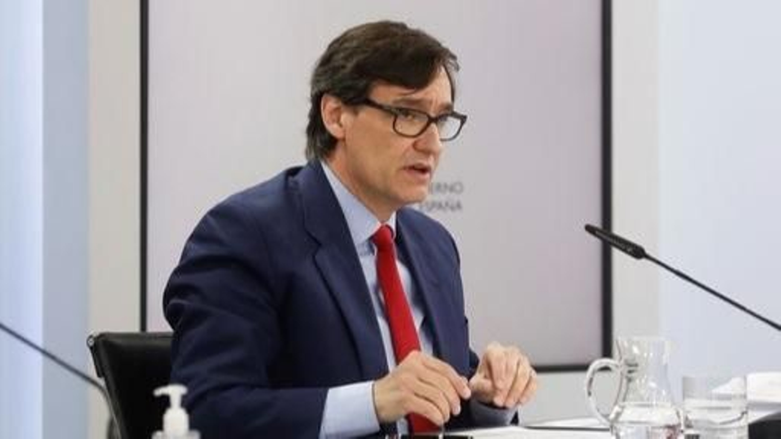 El ministro de Sanidad, Salvador Illa.