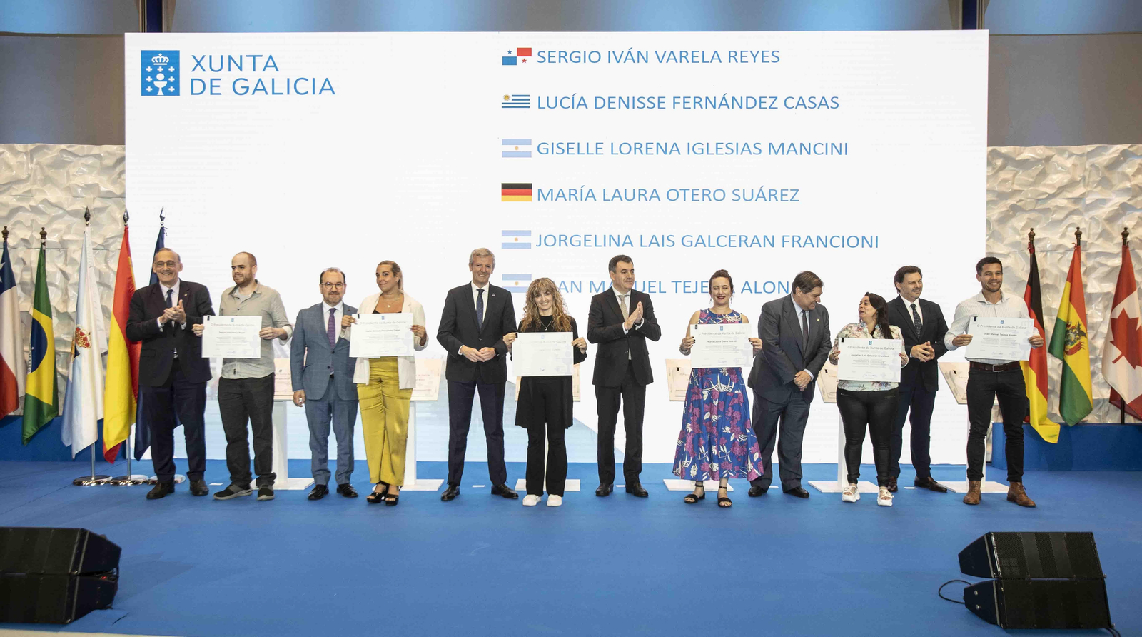 Galicia entrega de diplomas de las becas BEME