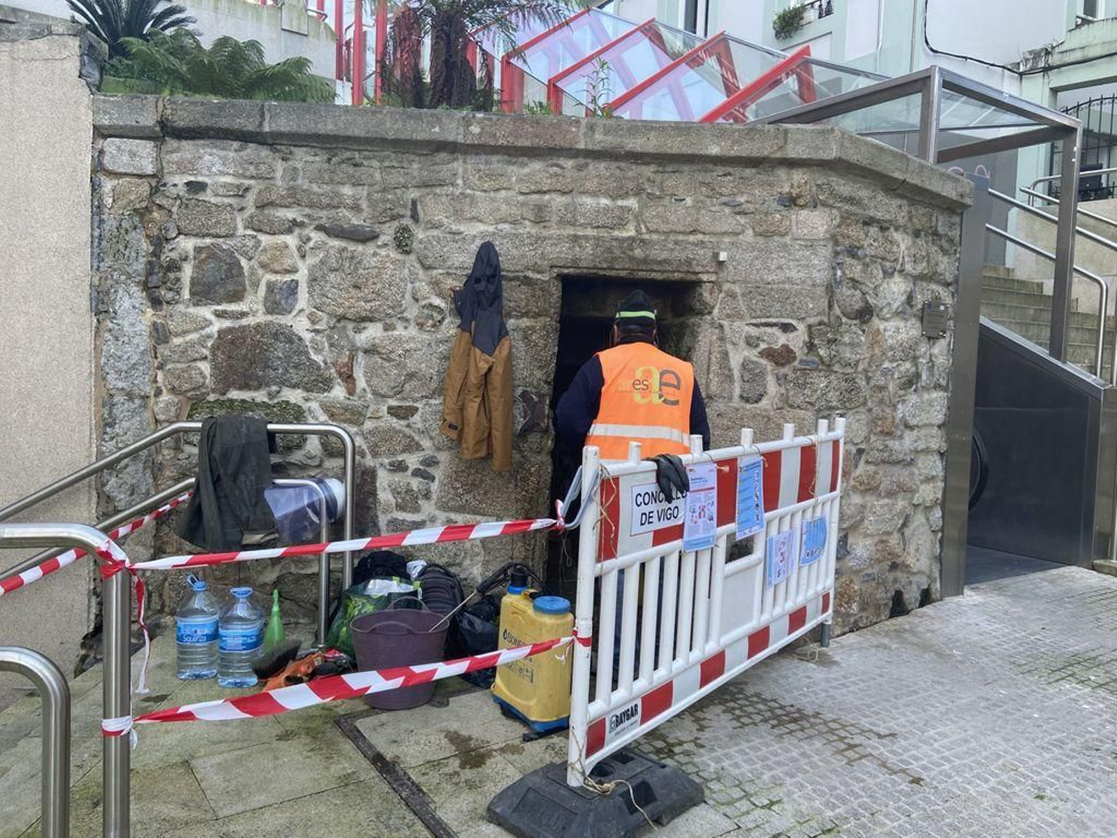 Limpieza de la Mina de Neptuno