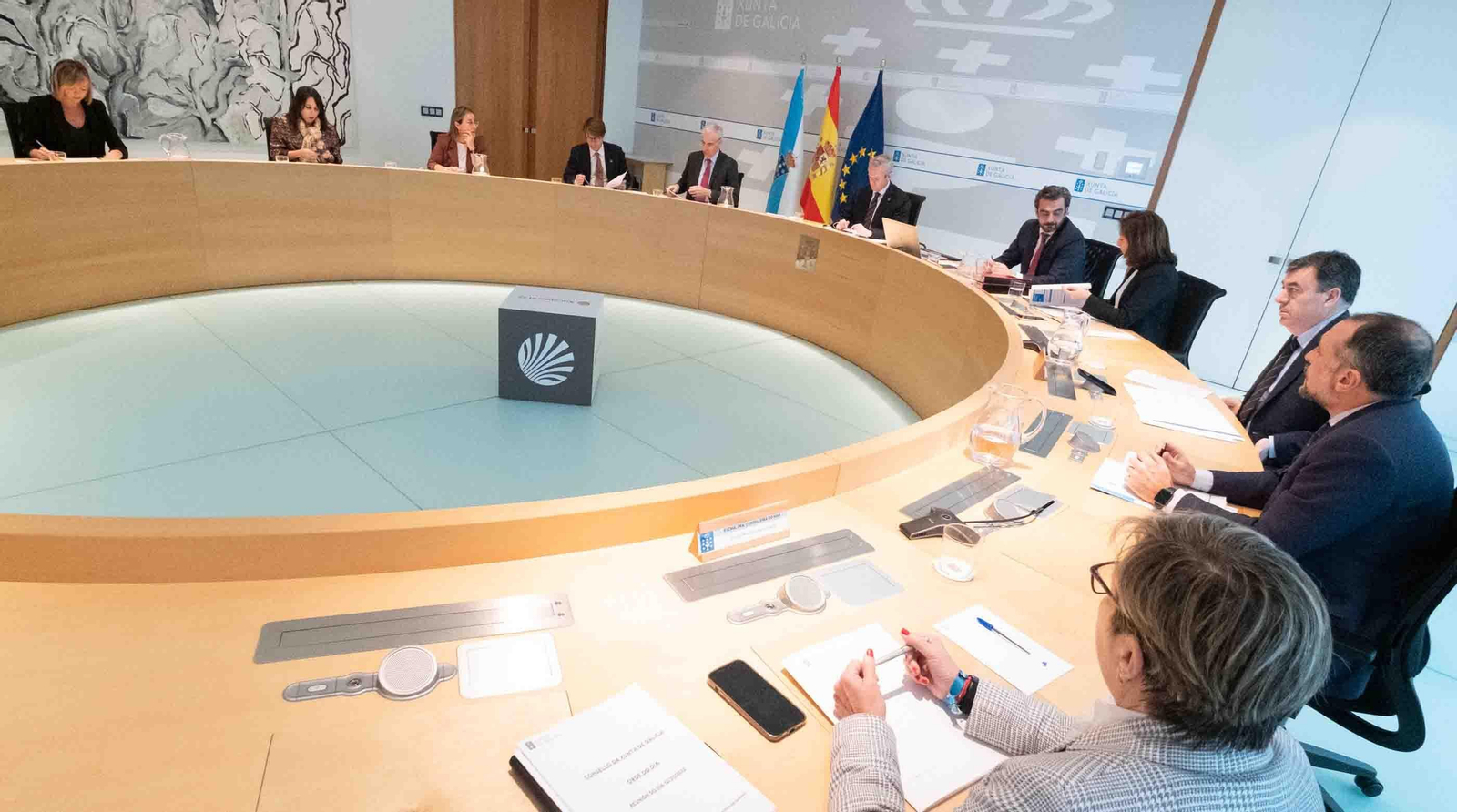 Imagen del Consello de la Xunta de Galicia