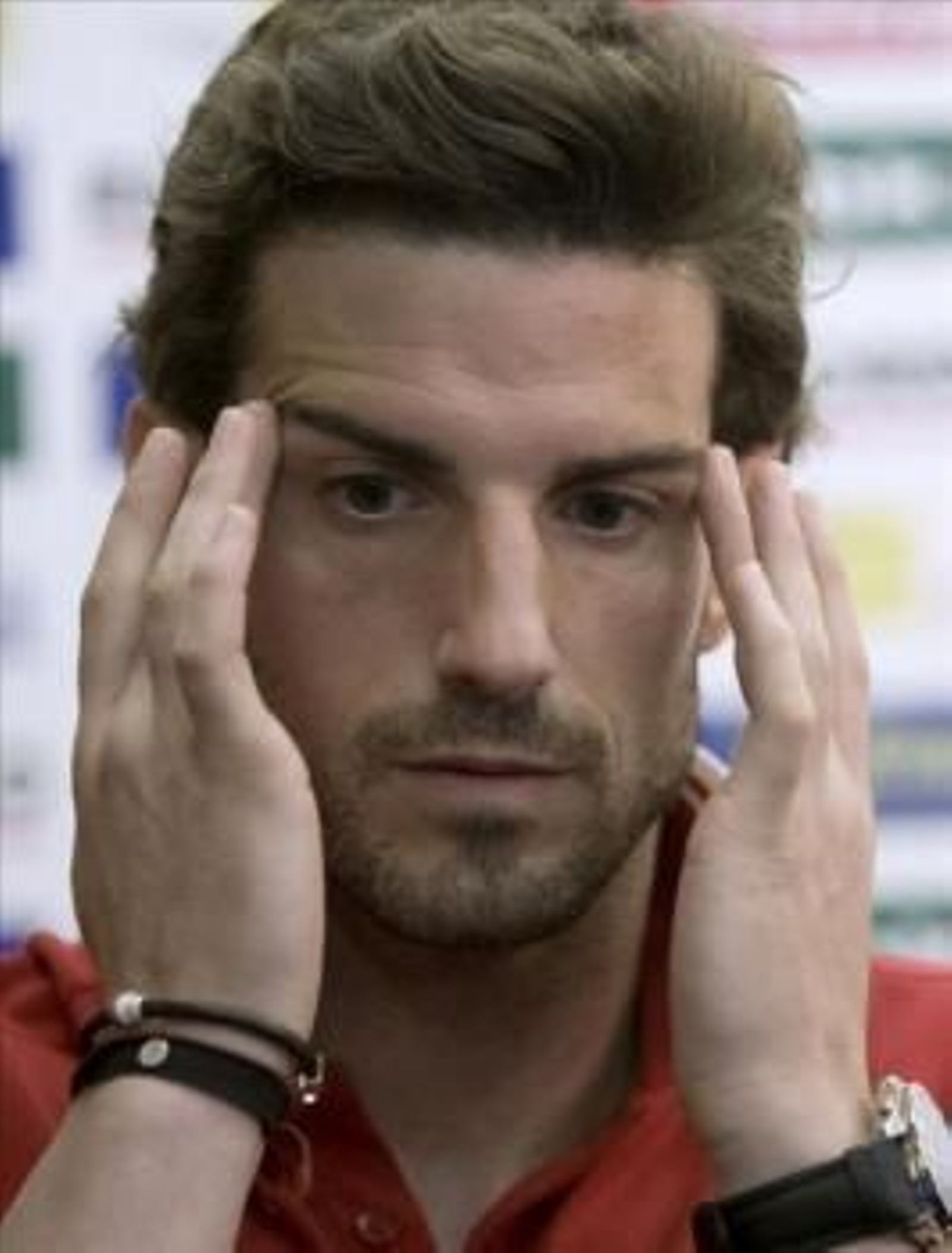 El jugador Aitor Ocio se ha despedido hoy del Athletic Club