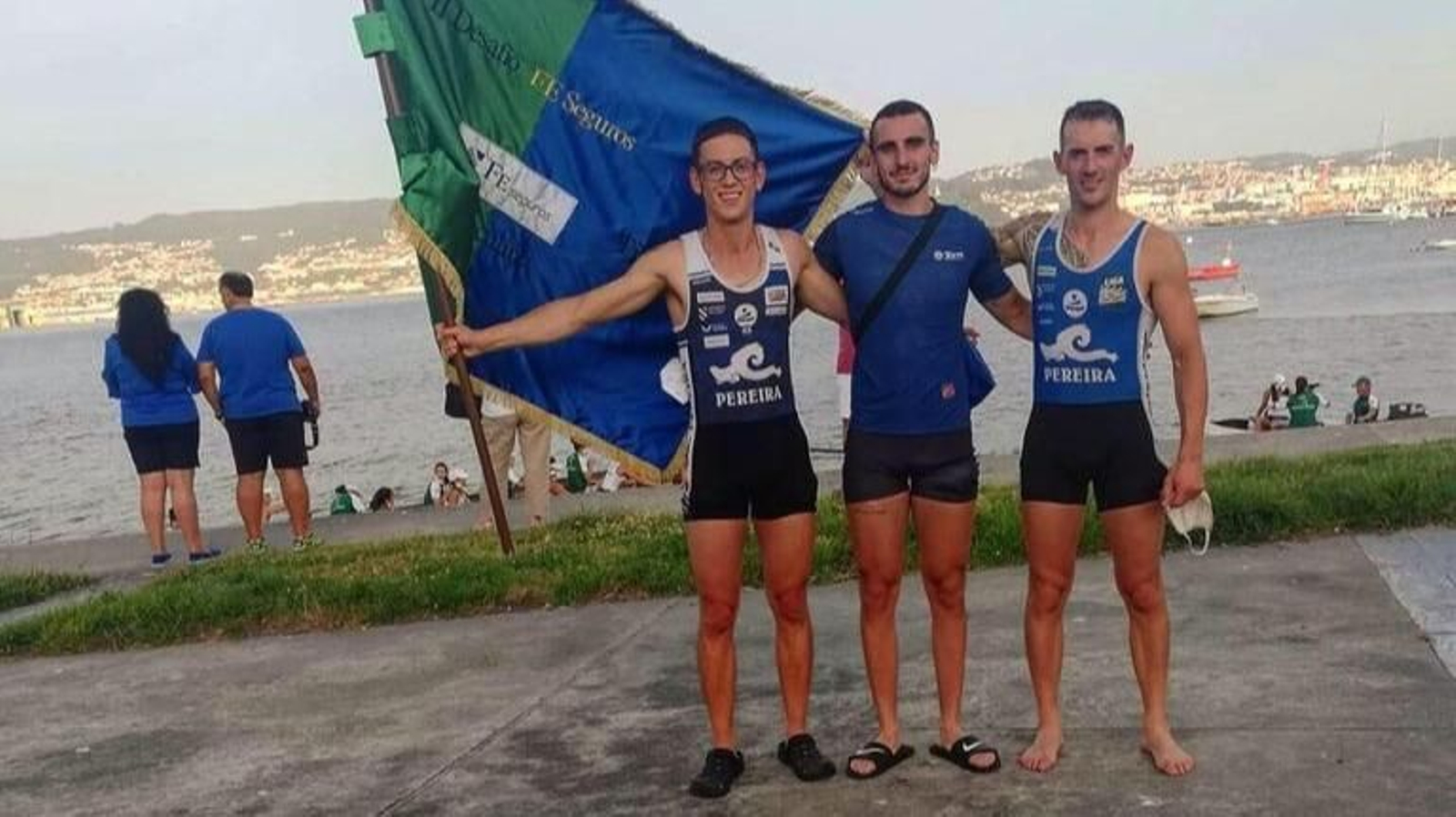 Kevin González, Nicolás Boubeta y Cristofer González forman parte de Tirán Pereira.