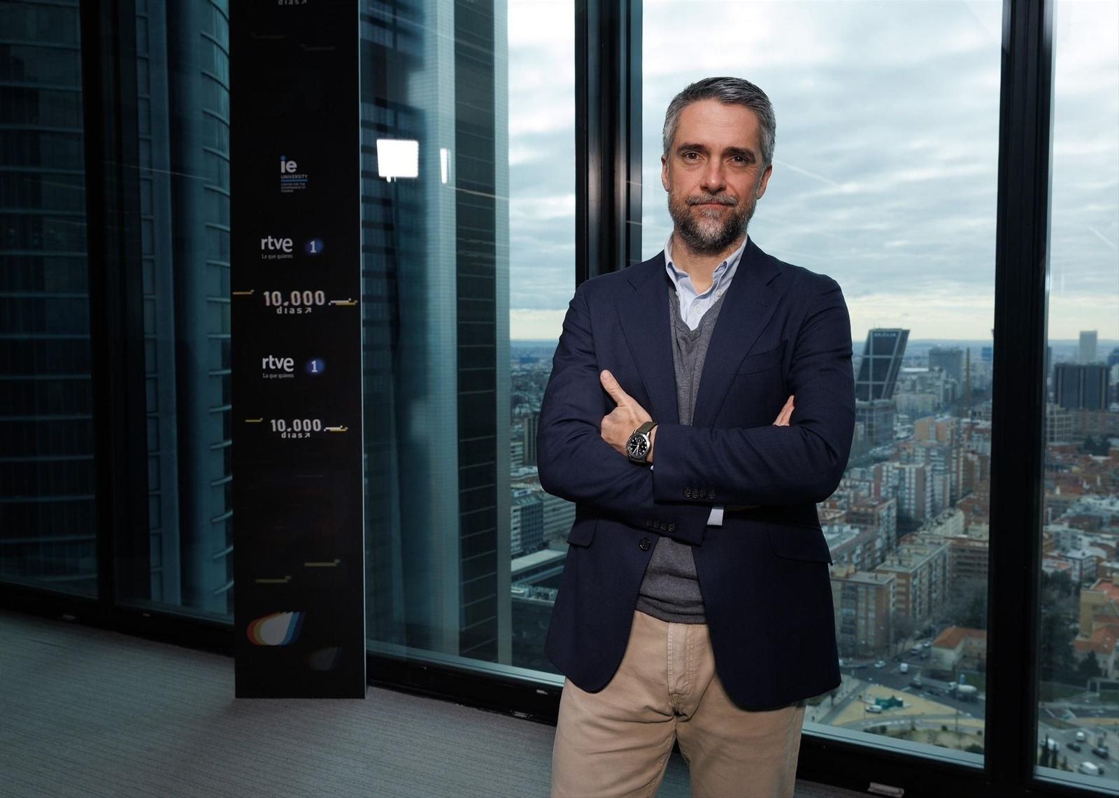 El periodista Carlos Franganillo. // E.P.