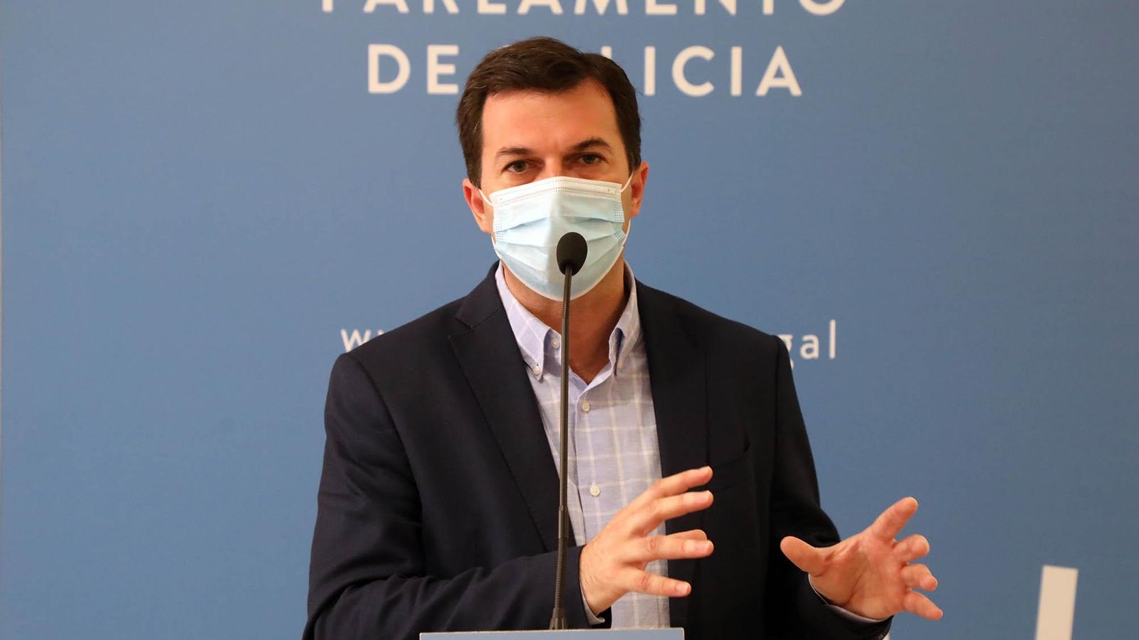 Miguel Santalices se reune co representante do Partido dos Socialistas de   Galicia-PSOE