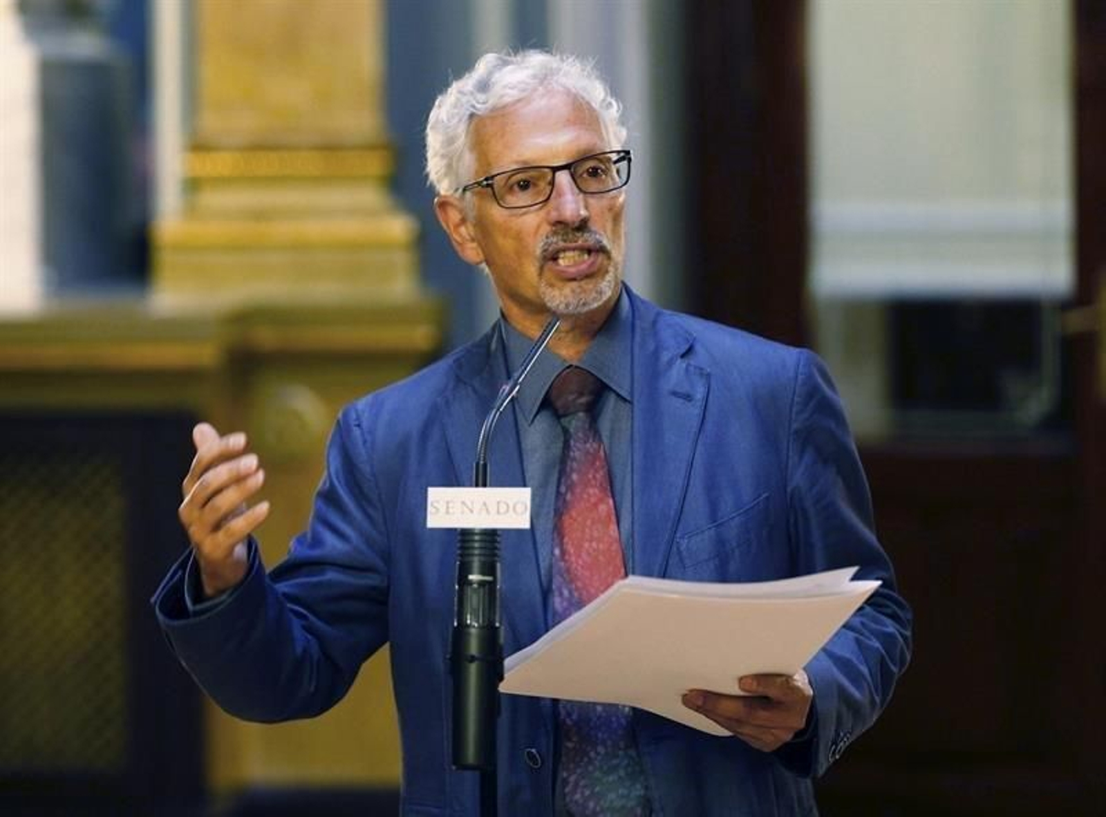 El senador de ERC Santi Vidal