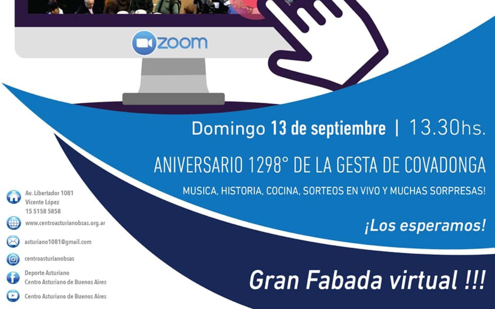 Argentina Fabada virtual web