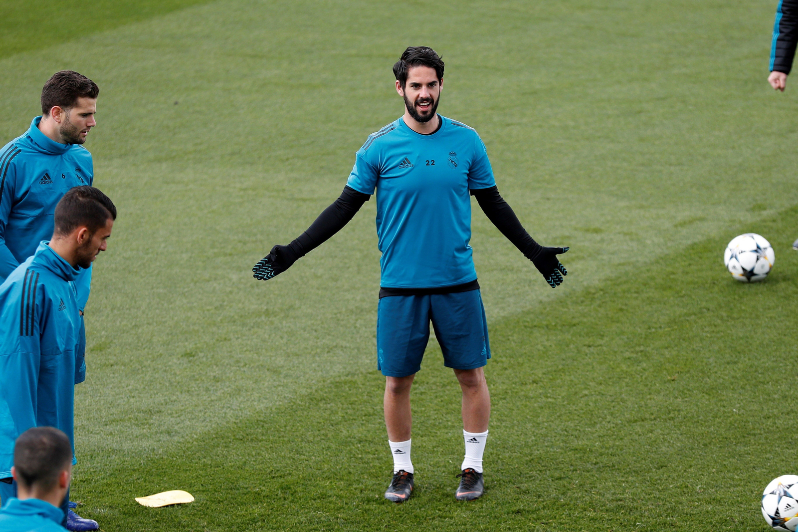 El madridista Isco Alarcón es una de las dudas de cara al Clásico.