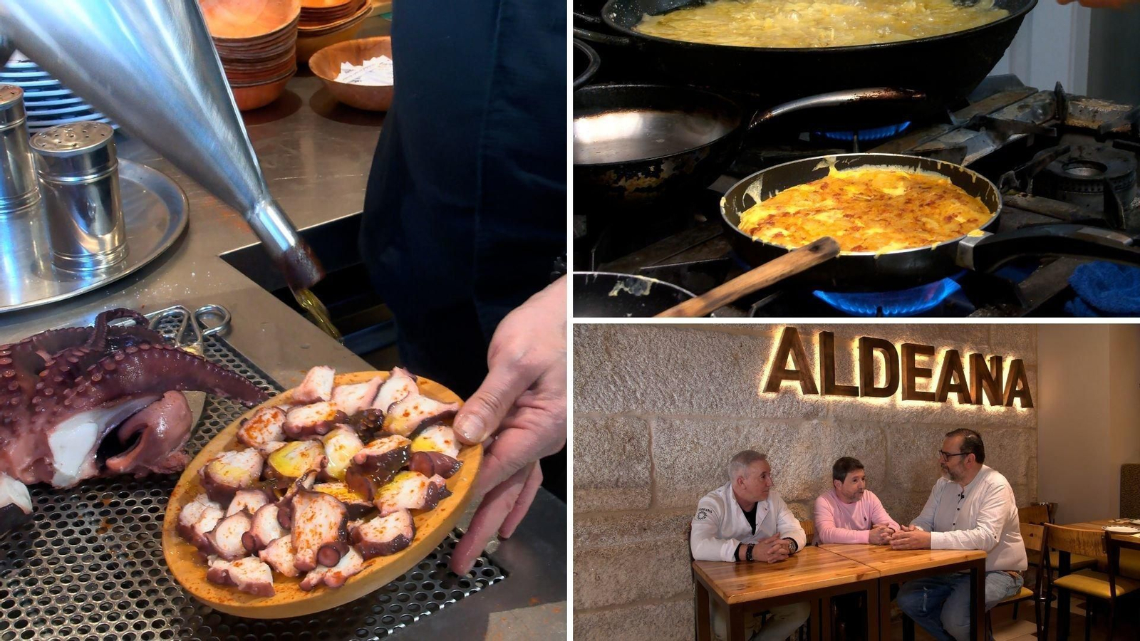 'Cousas de comer' en La Aldeana.