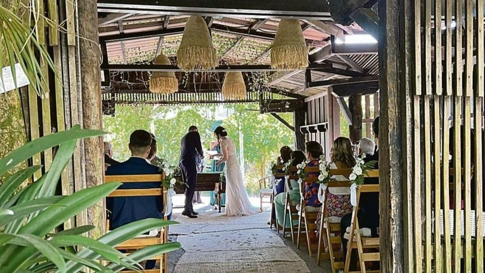 Una de las bodas celebradas en la Fundación Sales de Vigo.