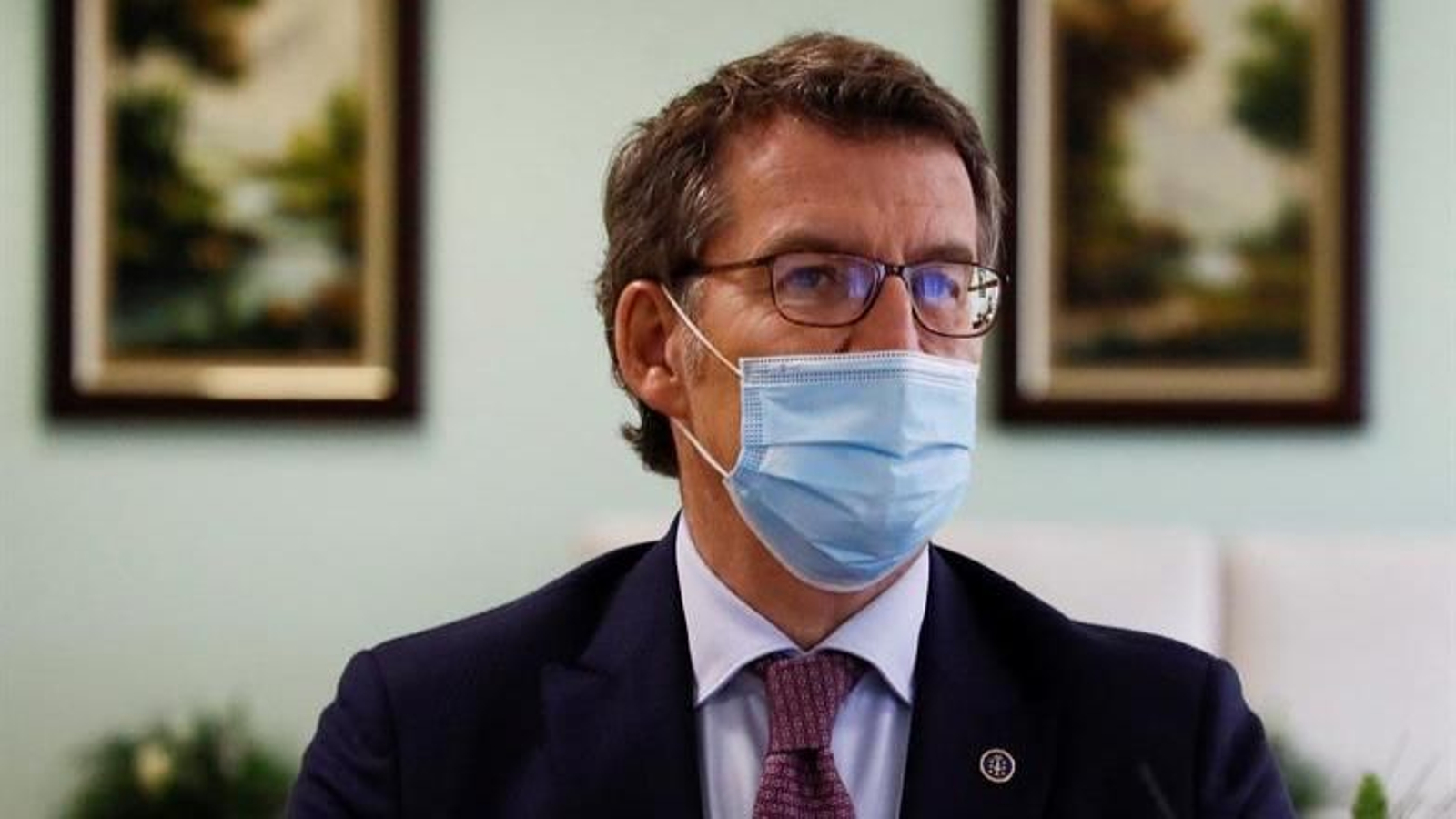 El presidente de la Xunta, Alberto Núñez Feijóo