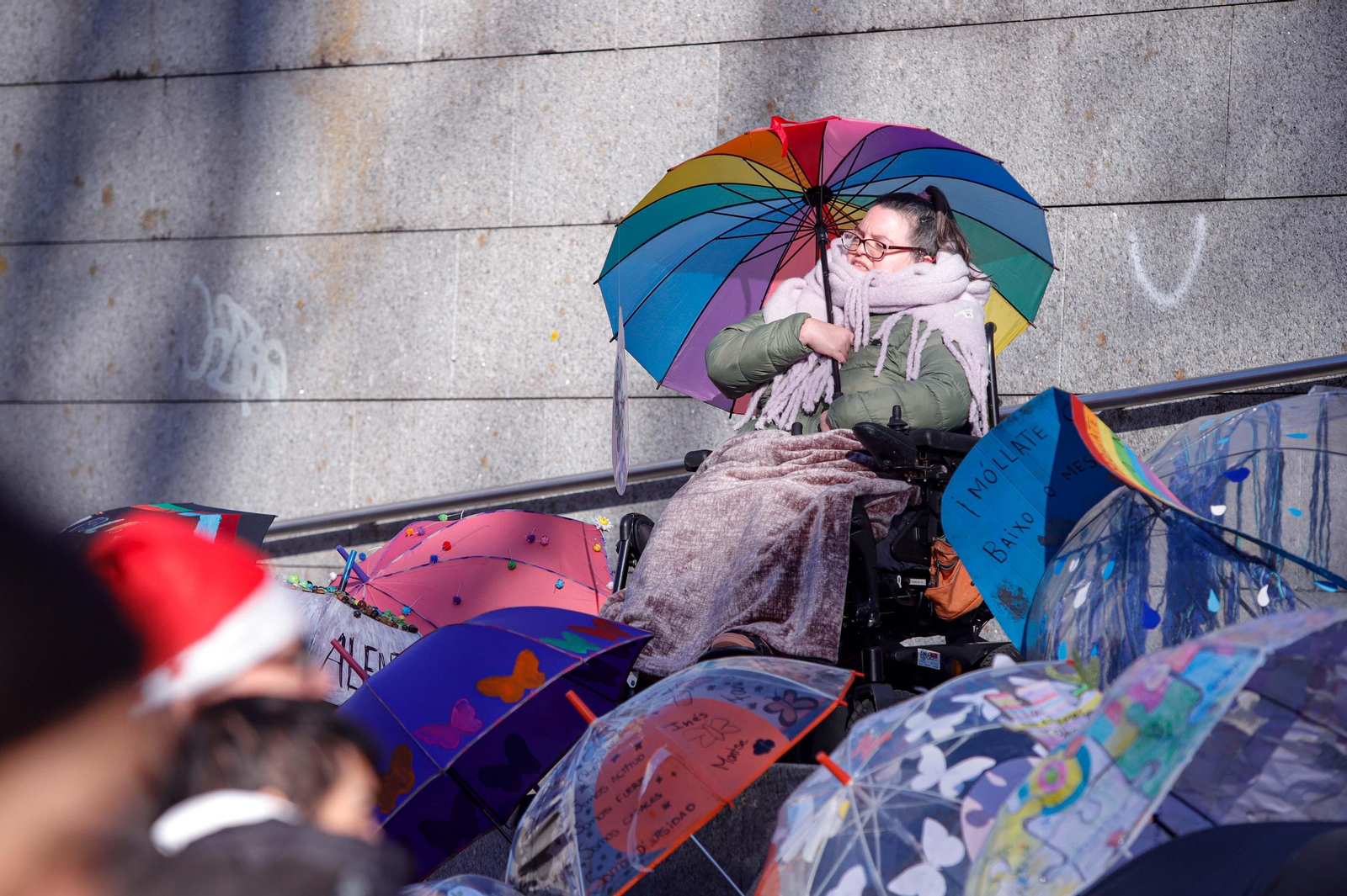 Acto por Dia Internacional da  Discapacidade. // Jorge Santome