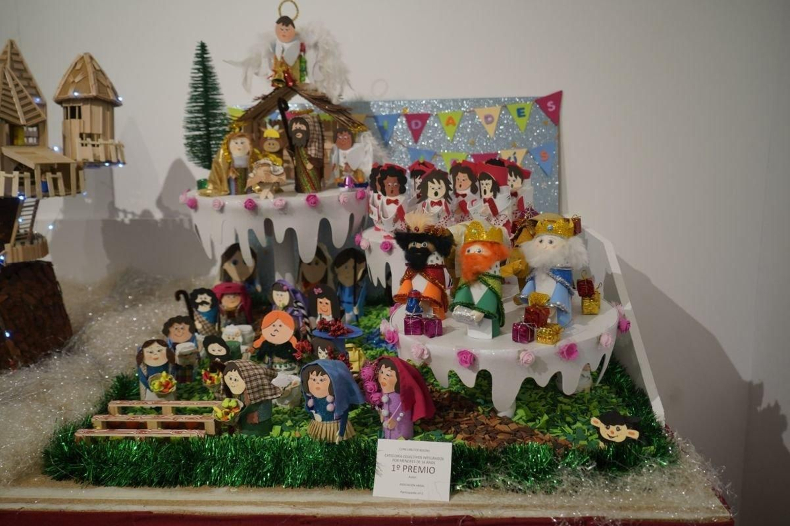 La asociación Aboal se hizo con el primer premio colectivo.