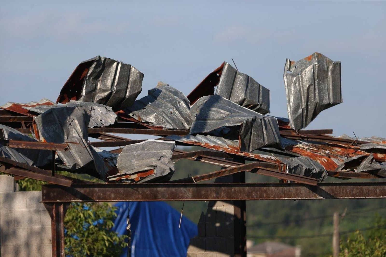 La 'zona cero' de la explosión de Tui  Alberte 13
