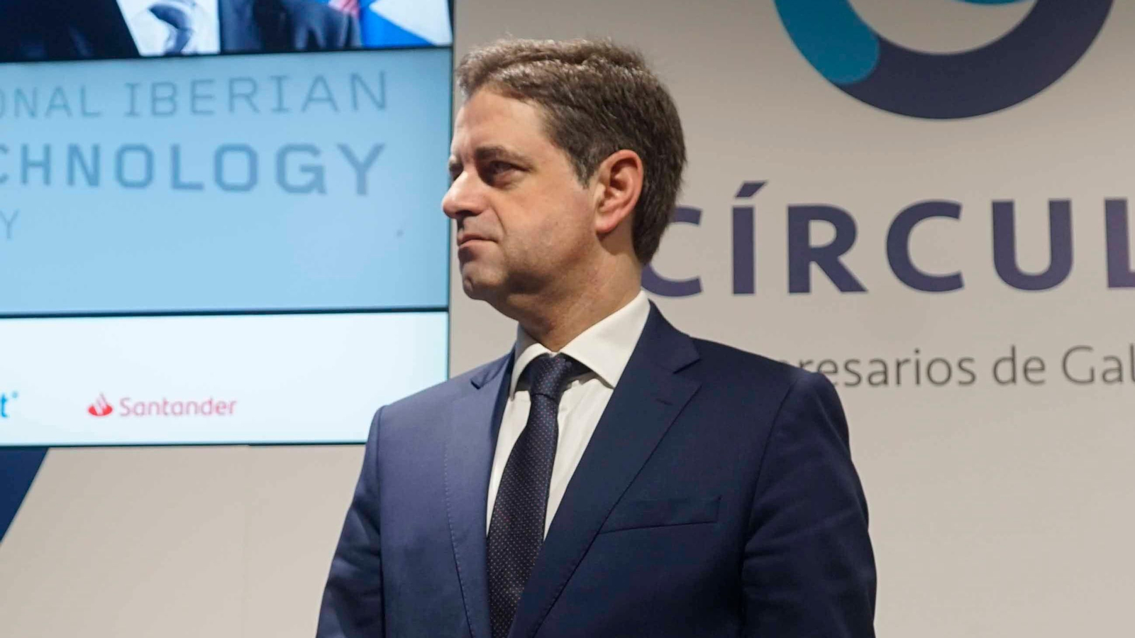 Ricardo Rio, esta pasada semana en Vigo, en Círculo.