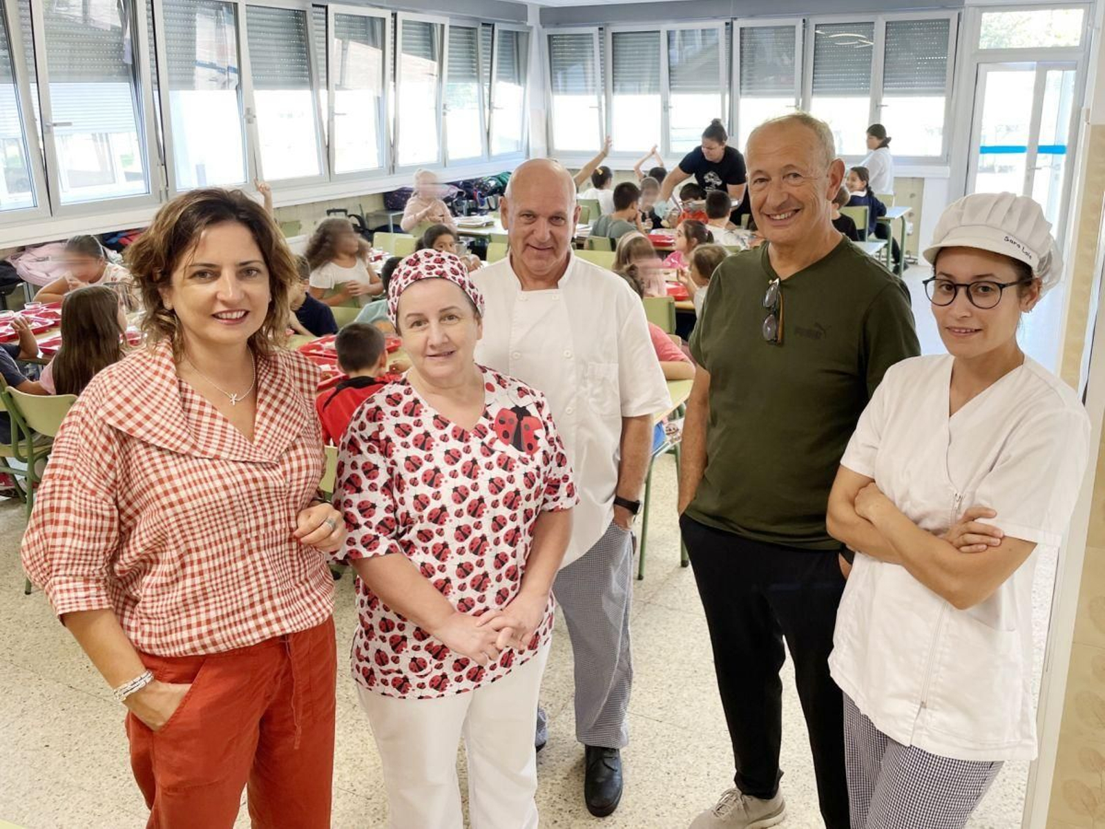 La alcaldesa visitó y comprobó el proceso de elaboración.