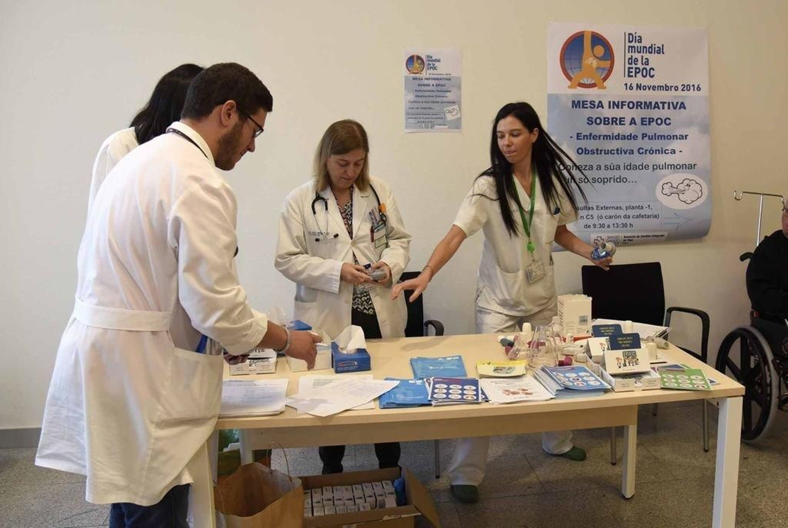 El Cunqueiro celebra cada año el Día Mundial de la Epoc.