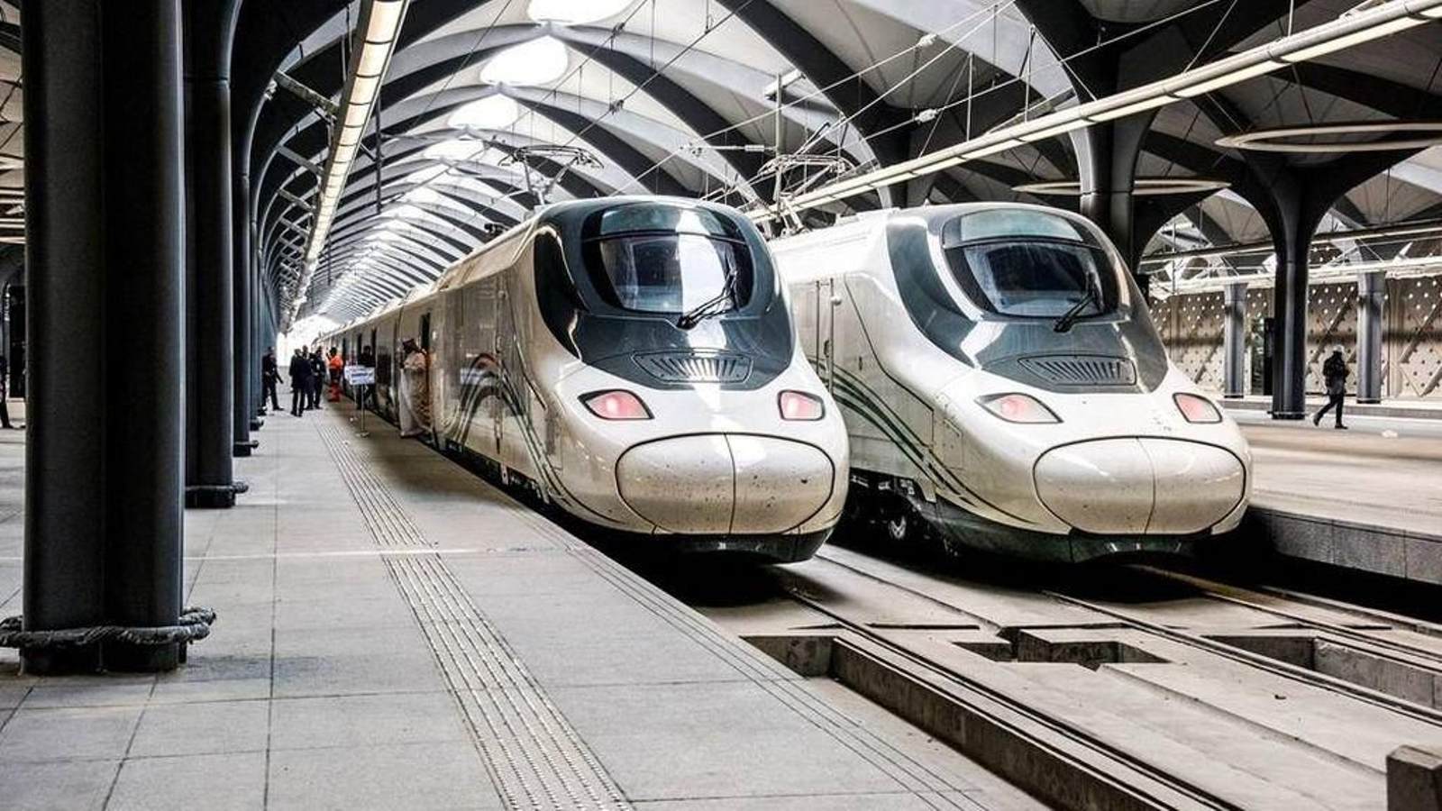 Un tren de alta velocidad, en la estación de Sevilla.
