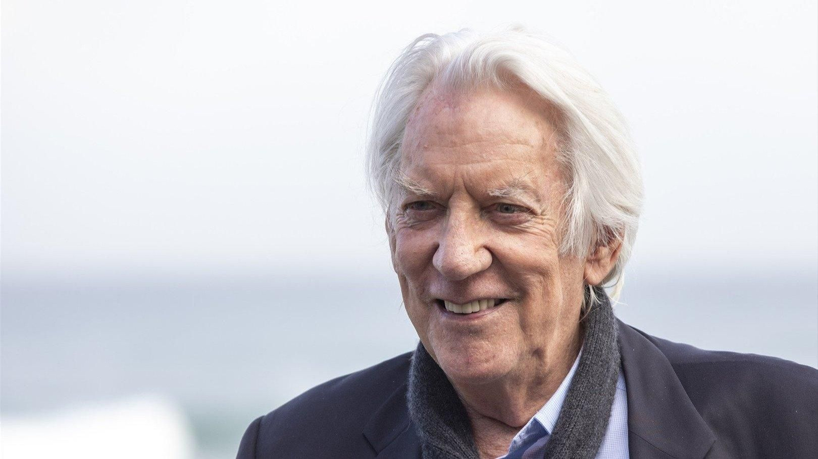 El actor canadiense Donald Sutherland, en San Sebastián, donde fue Premio Donostia en 2019. // E.P.