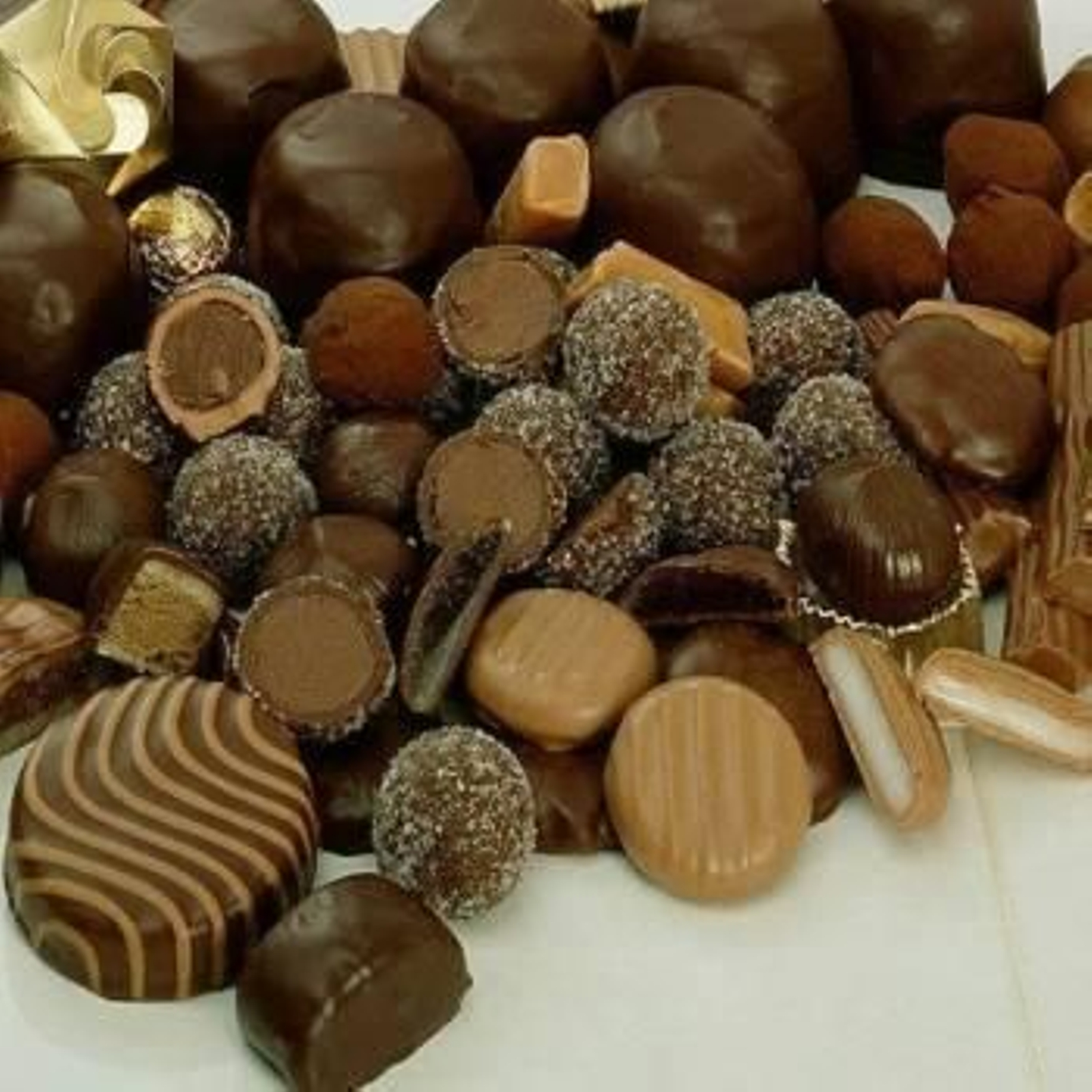 Bombones de chocolate.