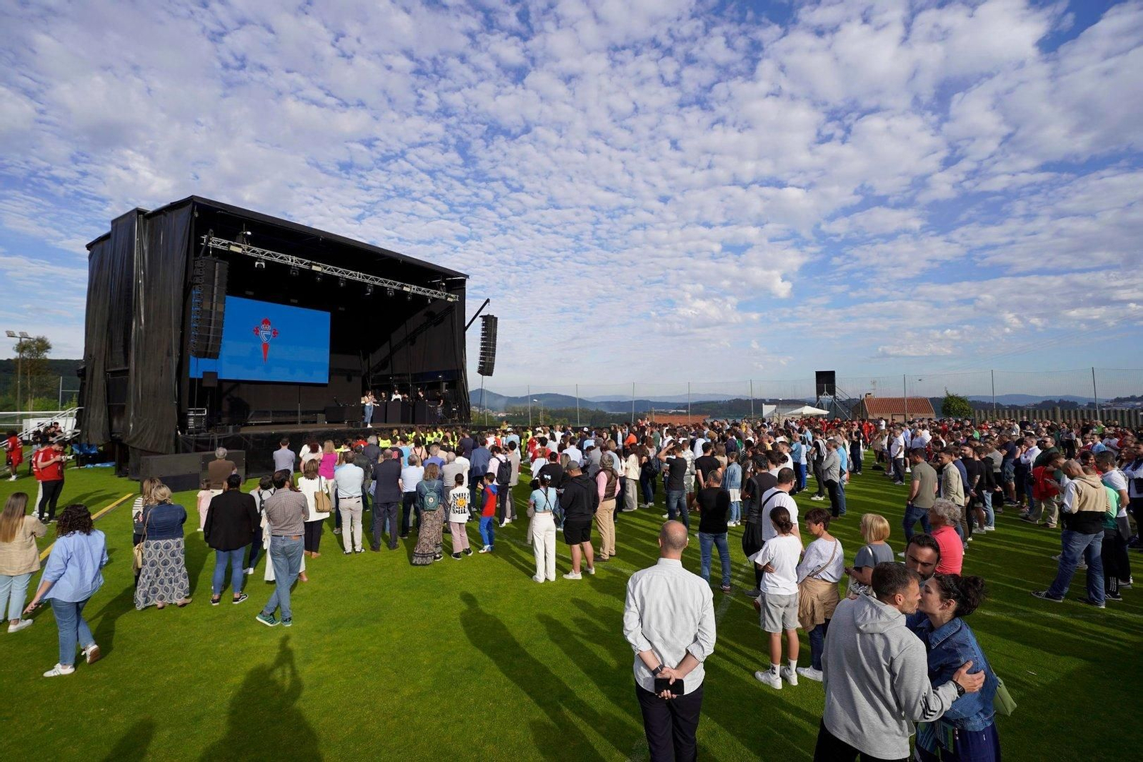 Acto de presentación del Celta femenino.