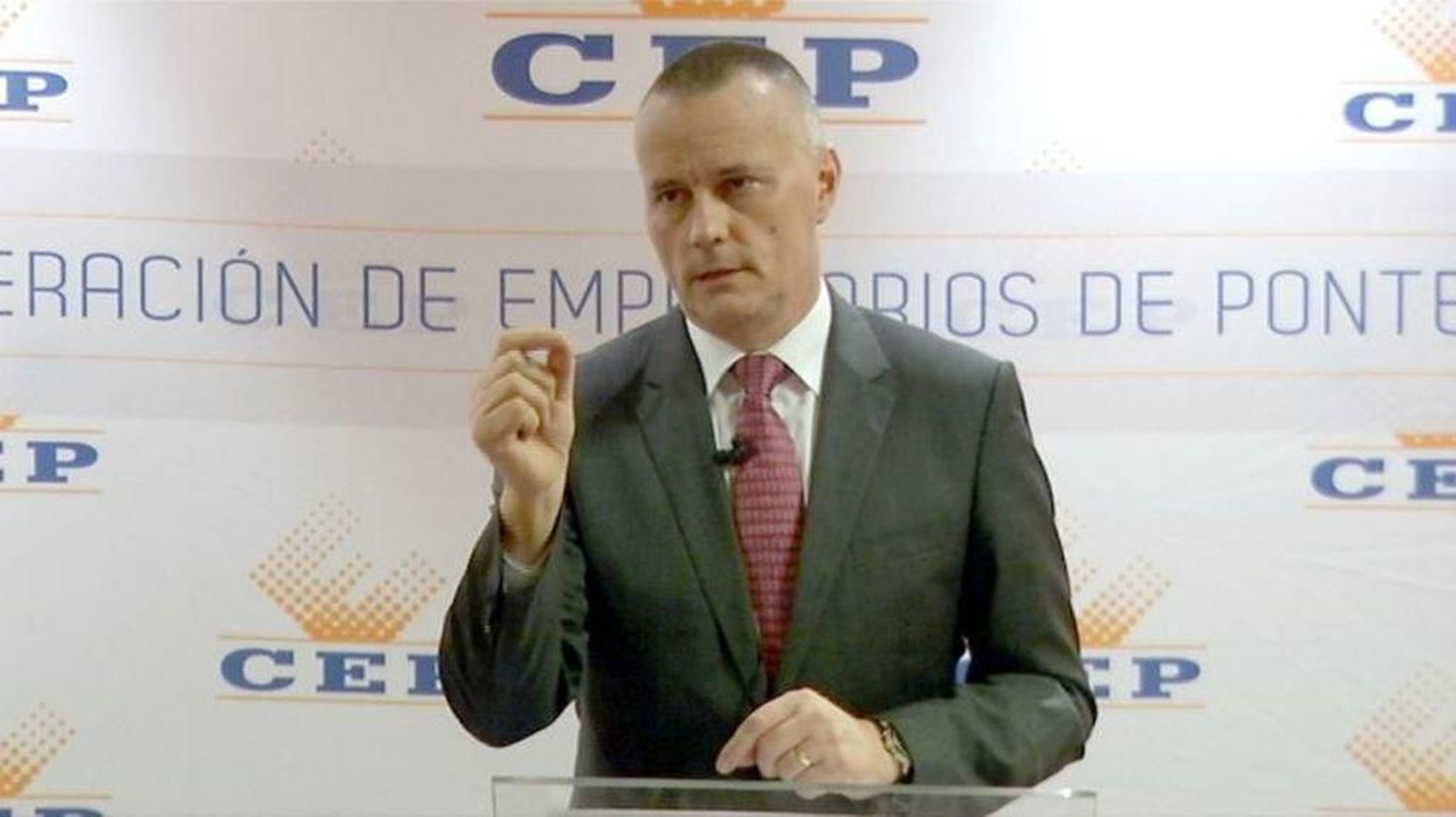 La dirección de la CEP, con Jorge Cebreiros.