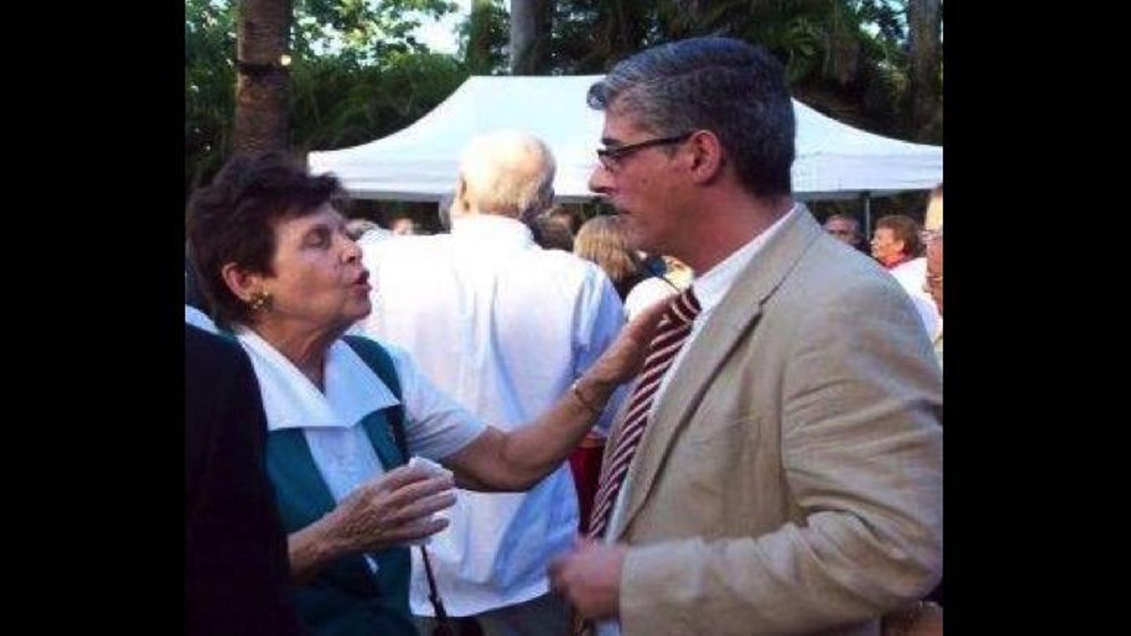 Virginia Blanco, (Q.E.P.D.), con Ildelfonso de la Campa