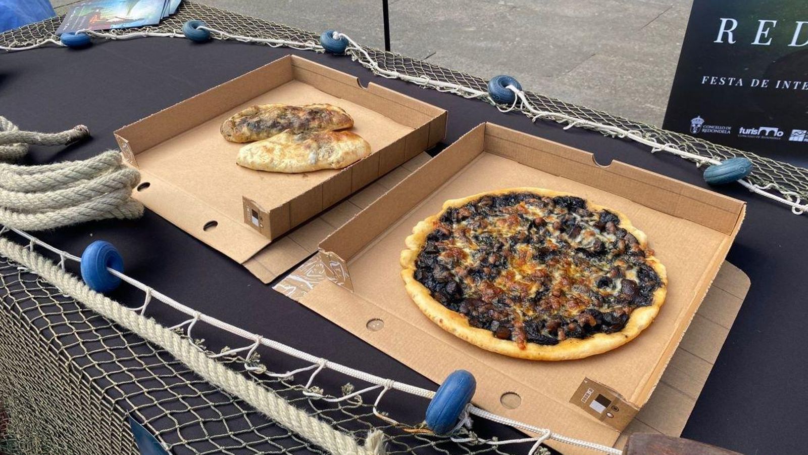 La pizza de choco será uno de los platos que se podrán degustar.