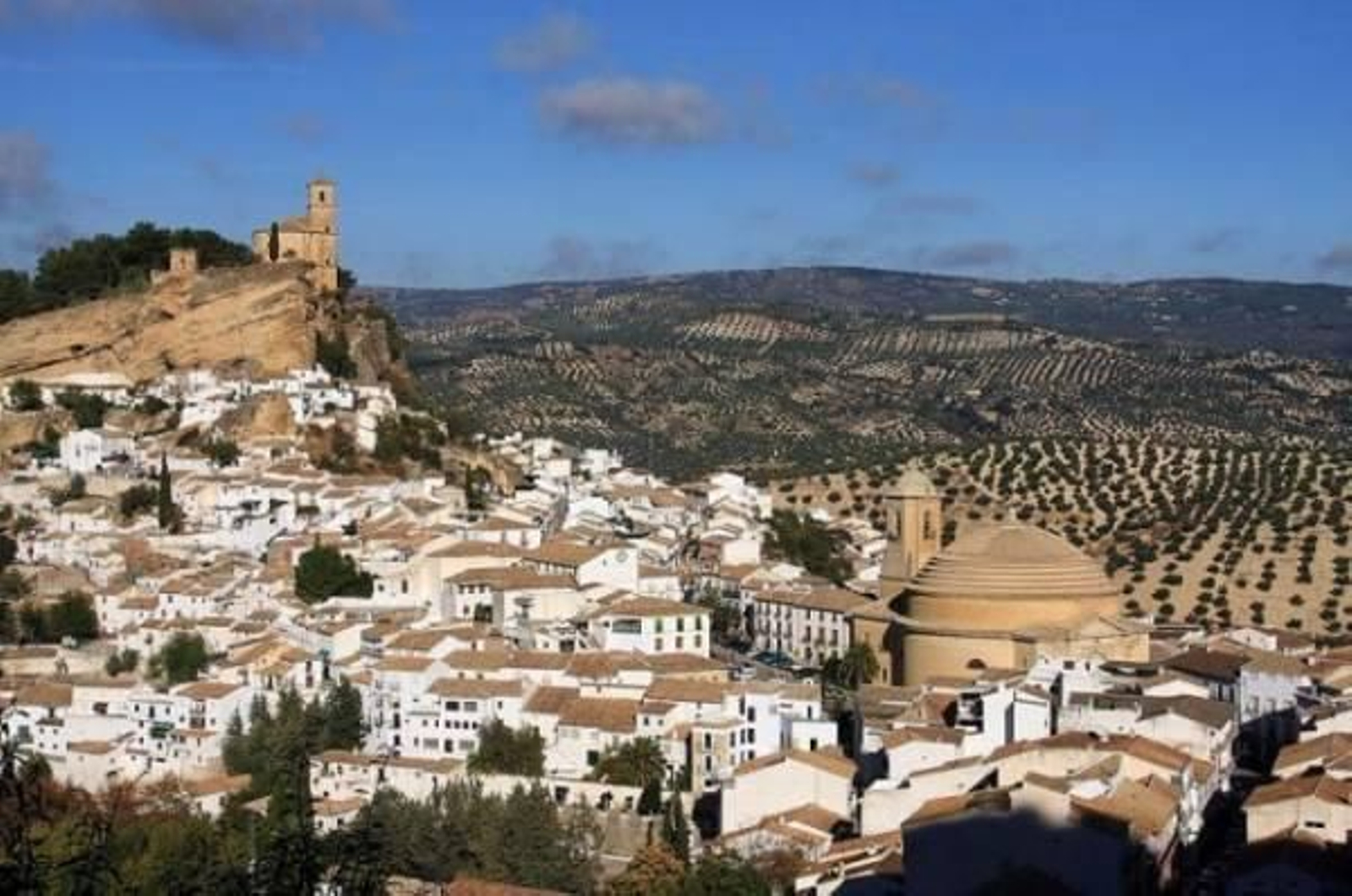 La localidad granadina de Montefrío.