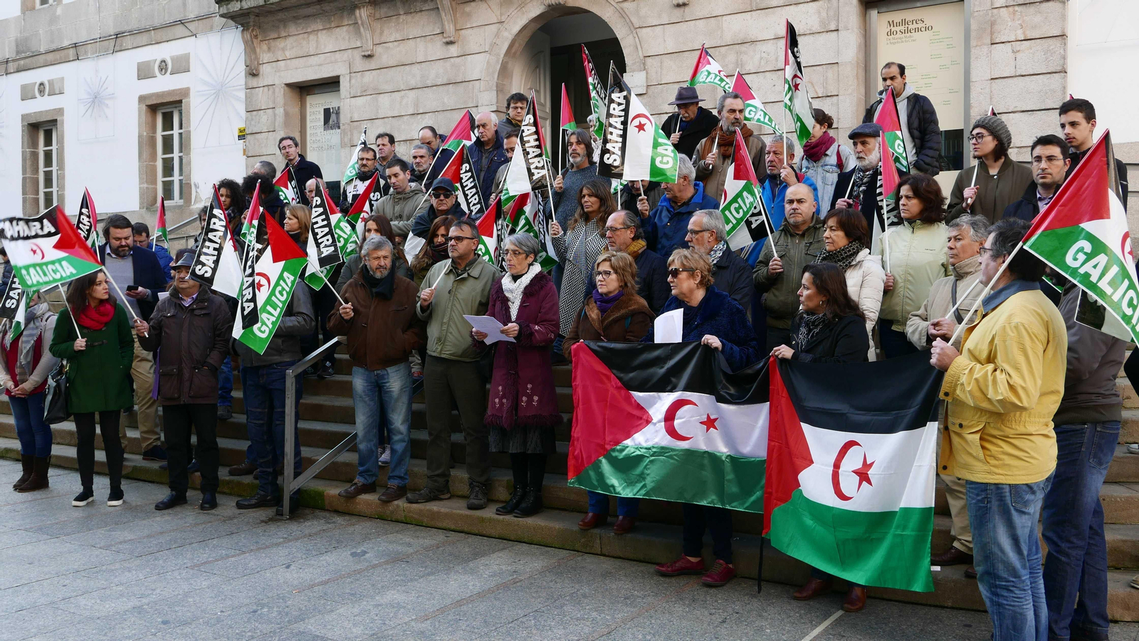 Por el juicio a activistas saharauis