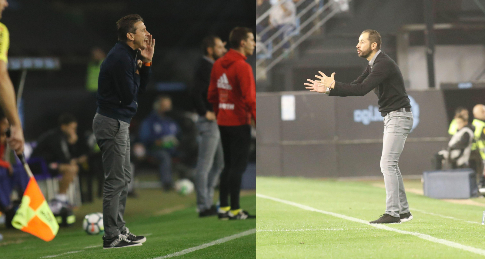 Juan Carlos Unzué y Pablo Machín gritaron en su día desde el mismo banquillo en tierras sorianas