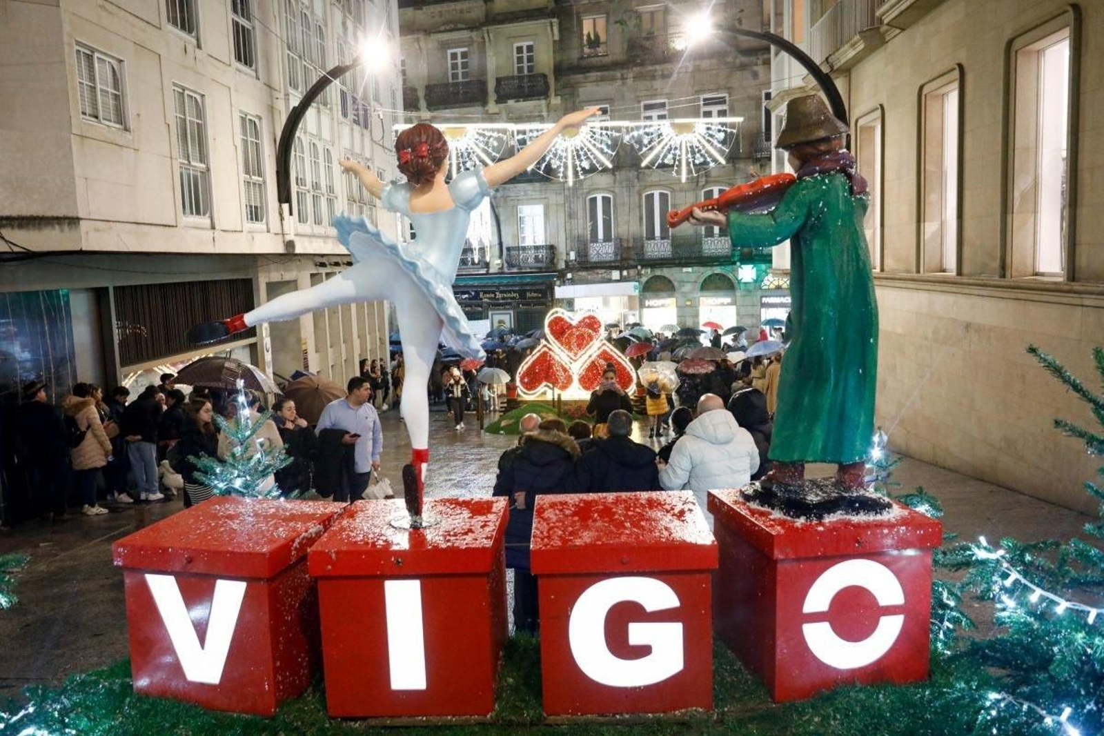 Entre diciembre y enero, 100.000 turistas pernoctaron en Vigo.