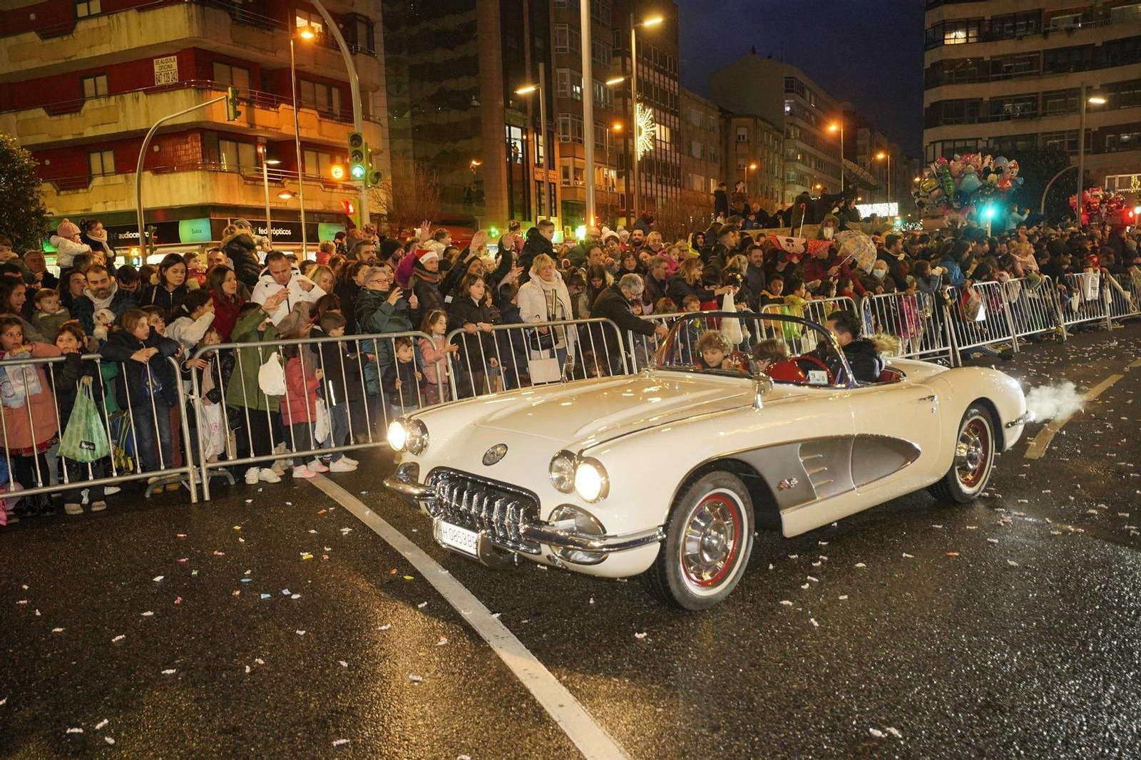 La Cabalgata de los Reyes en Vigo 2024.