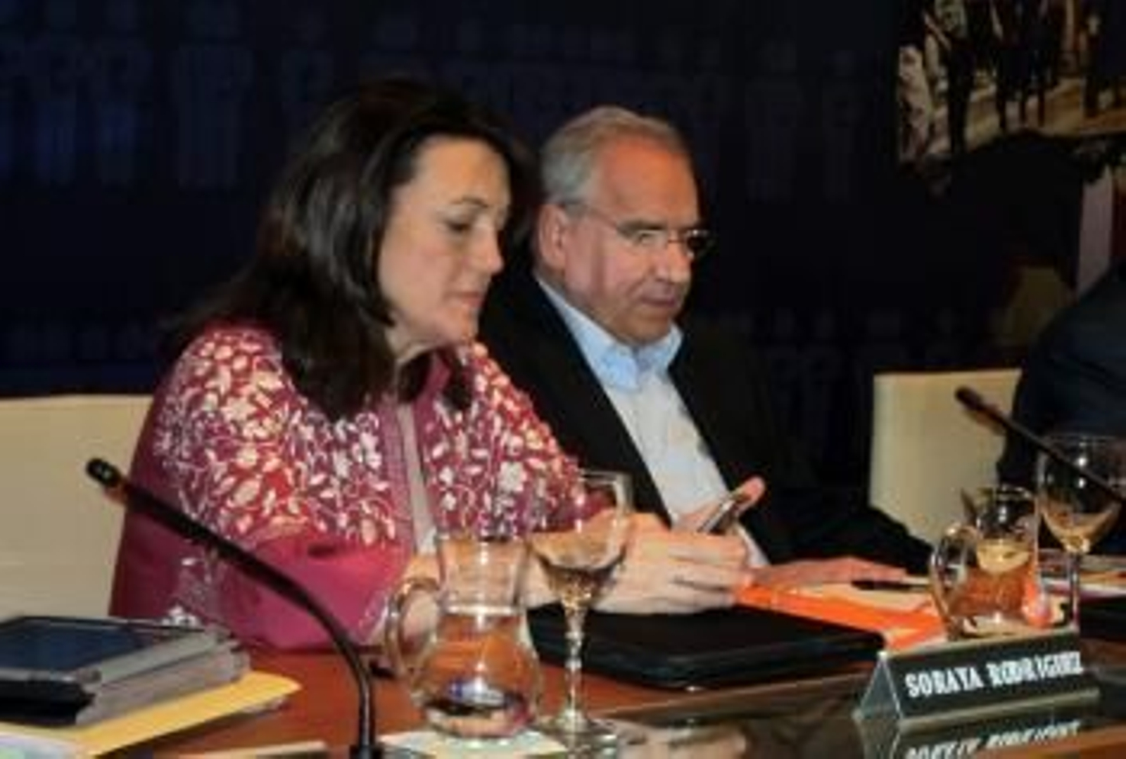 La portavoz del PSOE en el Congreso de los Diputados, Soraya Rodríguez,