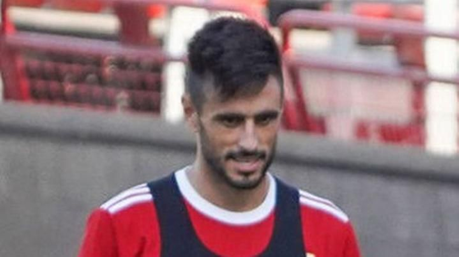 David Costas, en el Almería.