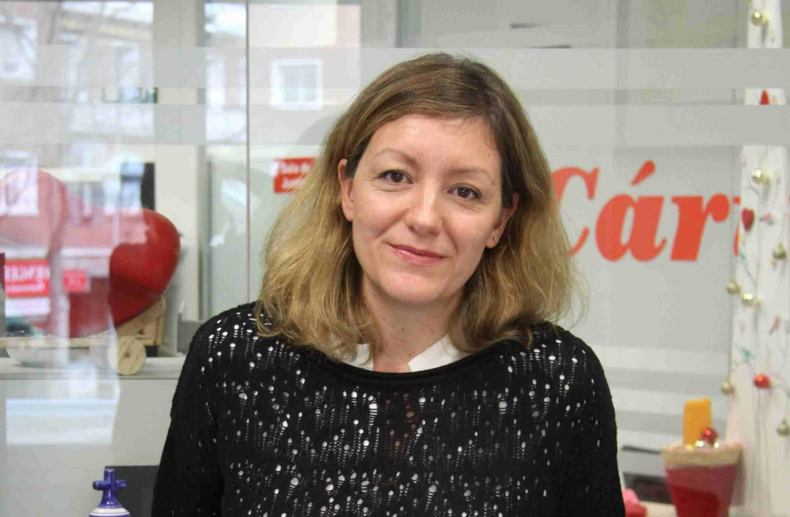 La secretaria general de Cáritas Española, Natalia Peiro, en una imagen de archivo.