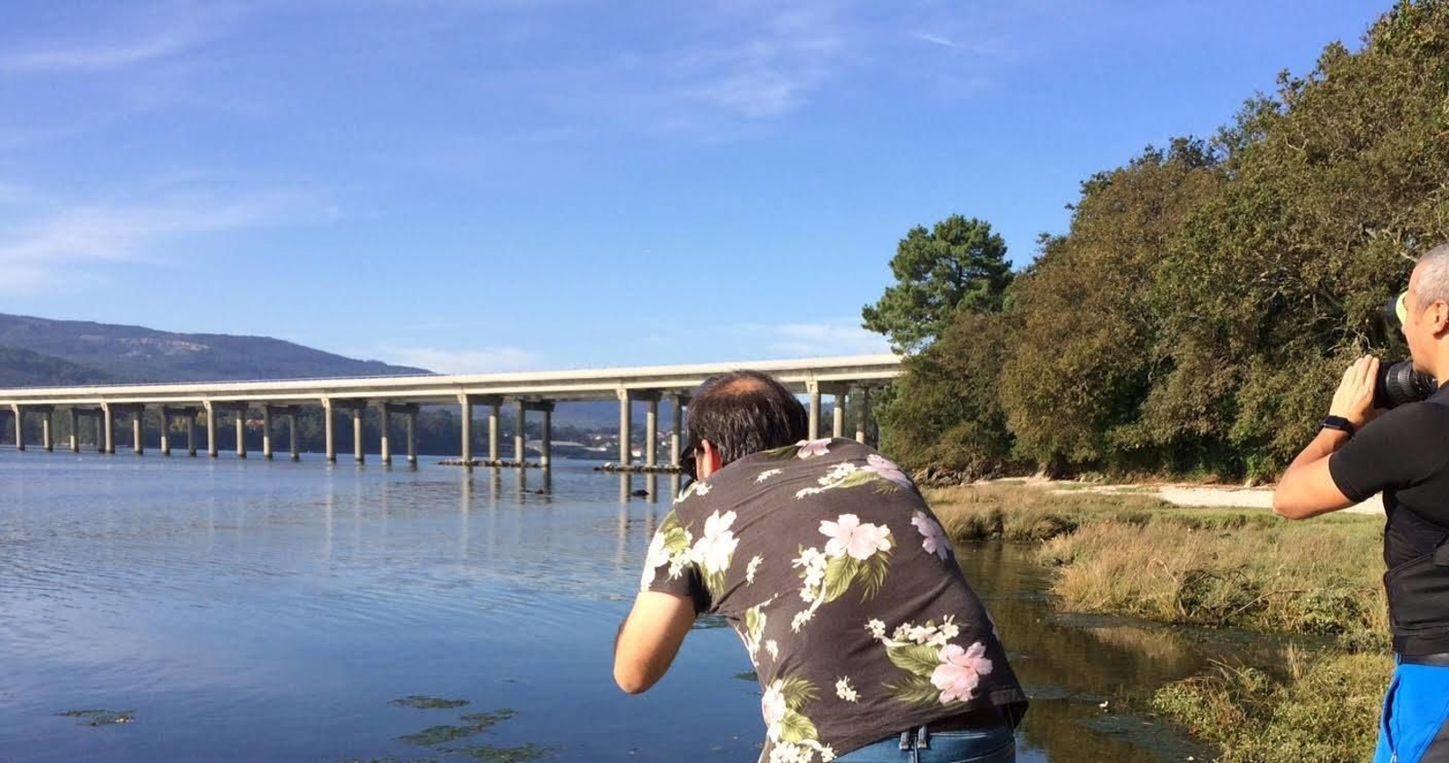 Lugar en el que se halló el teléfono móvil de Diana Quer // Alberte