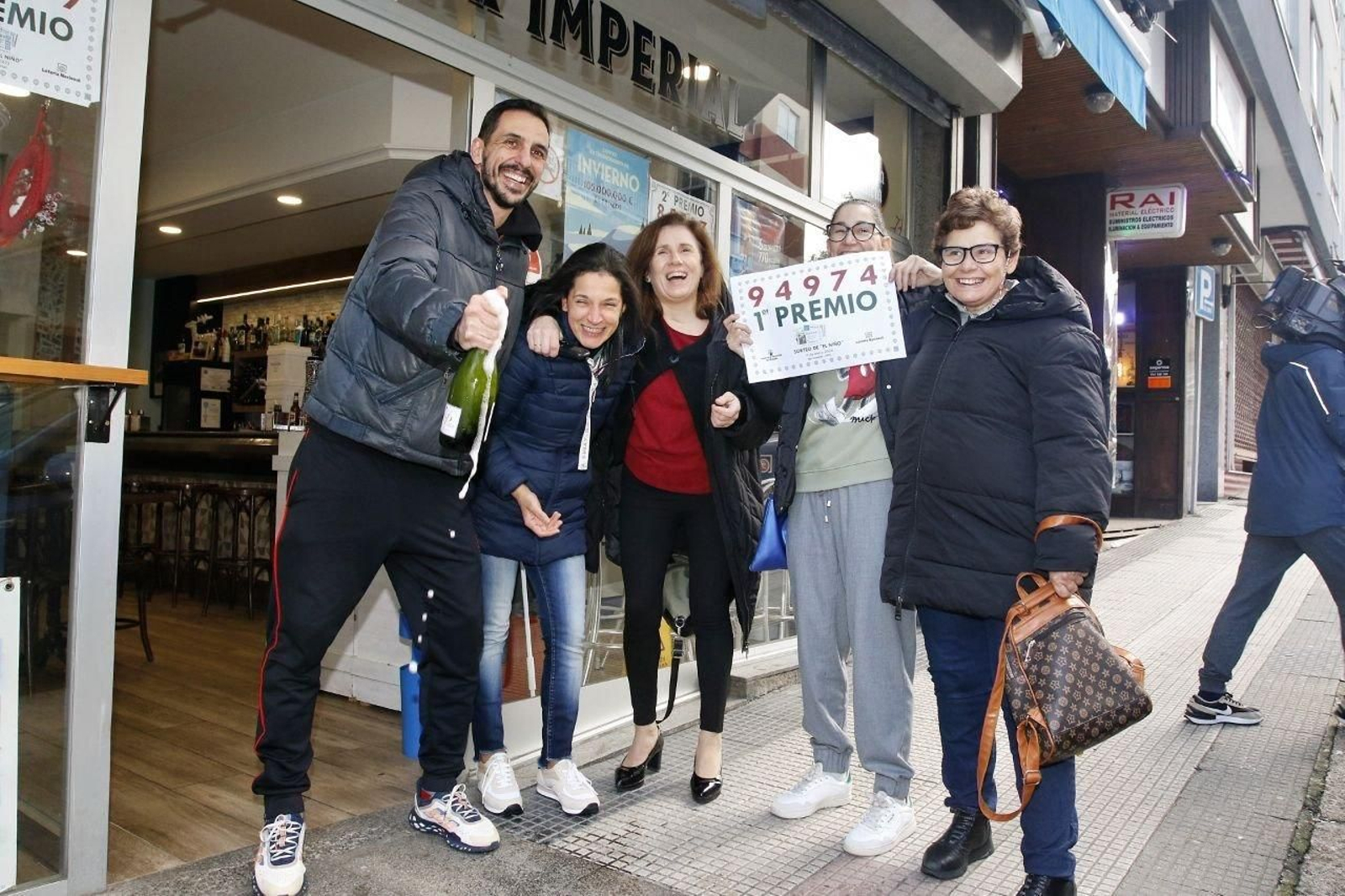 El Bar Imperial repitió en el Sorteo del Niño.