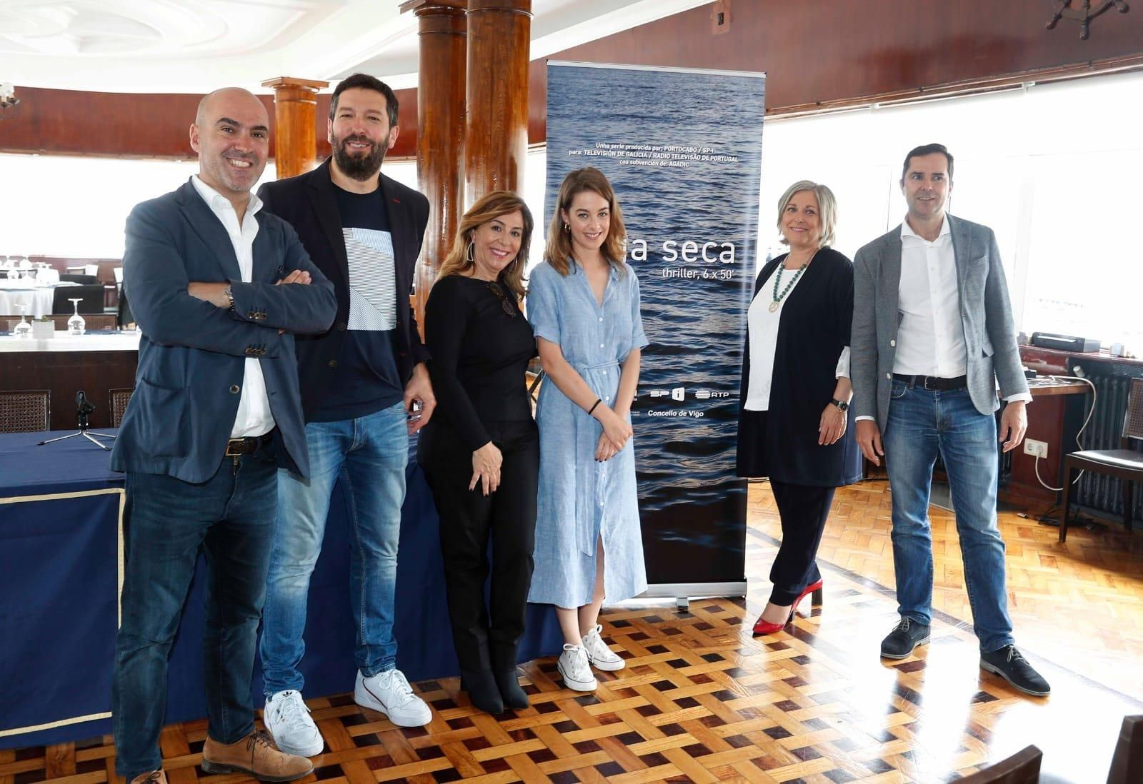 Alfonso Blanco, director da productora coruñesa Portocabo presentou esta mañá en Vigo a nova co-producción galego-portuguesa // JV Landín