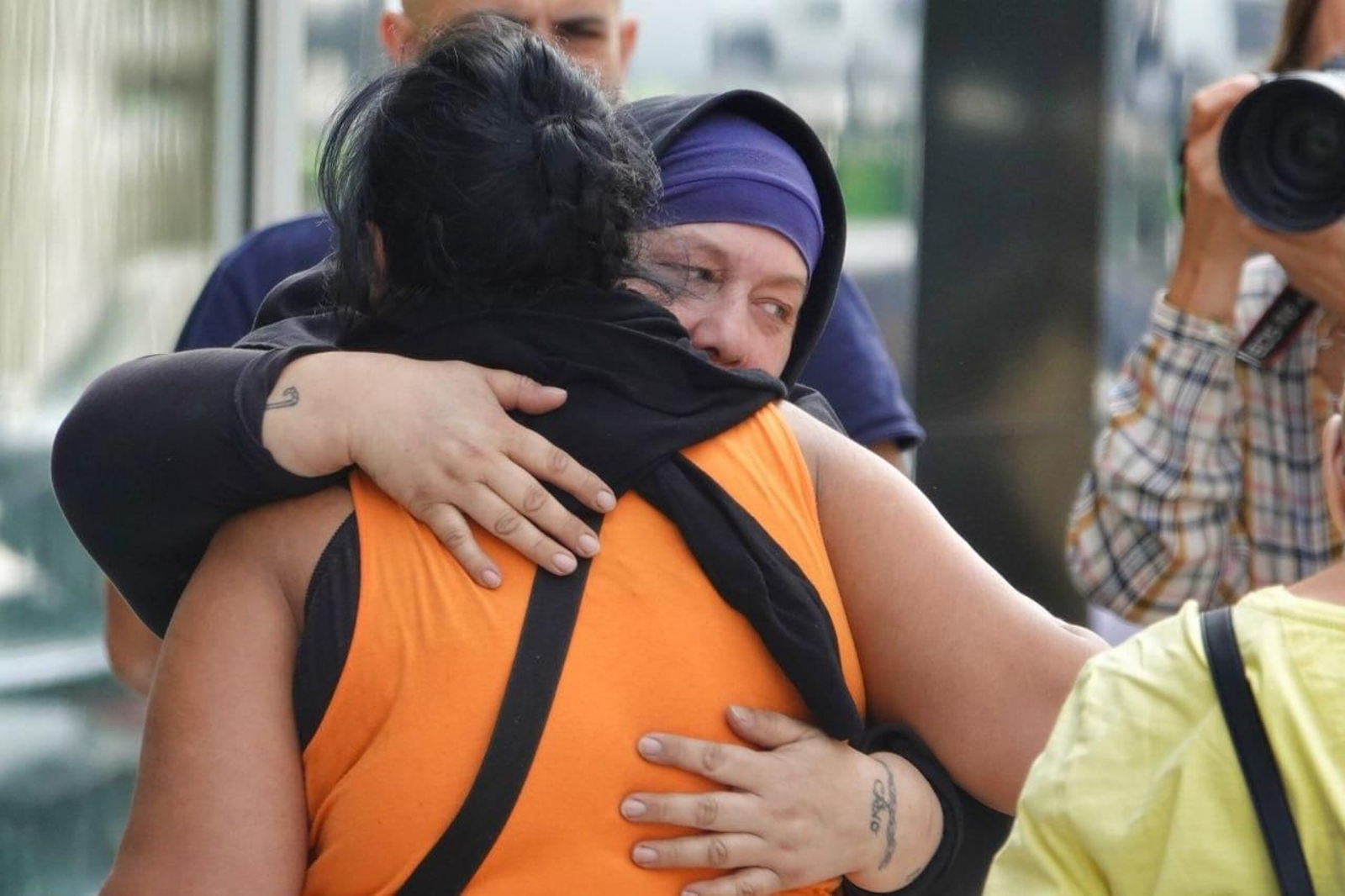 Familiares y amigos de las víctimas piden justicia. // Vicente Alonso