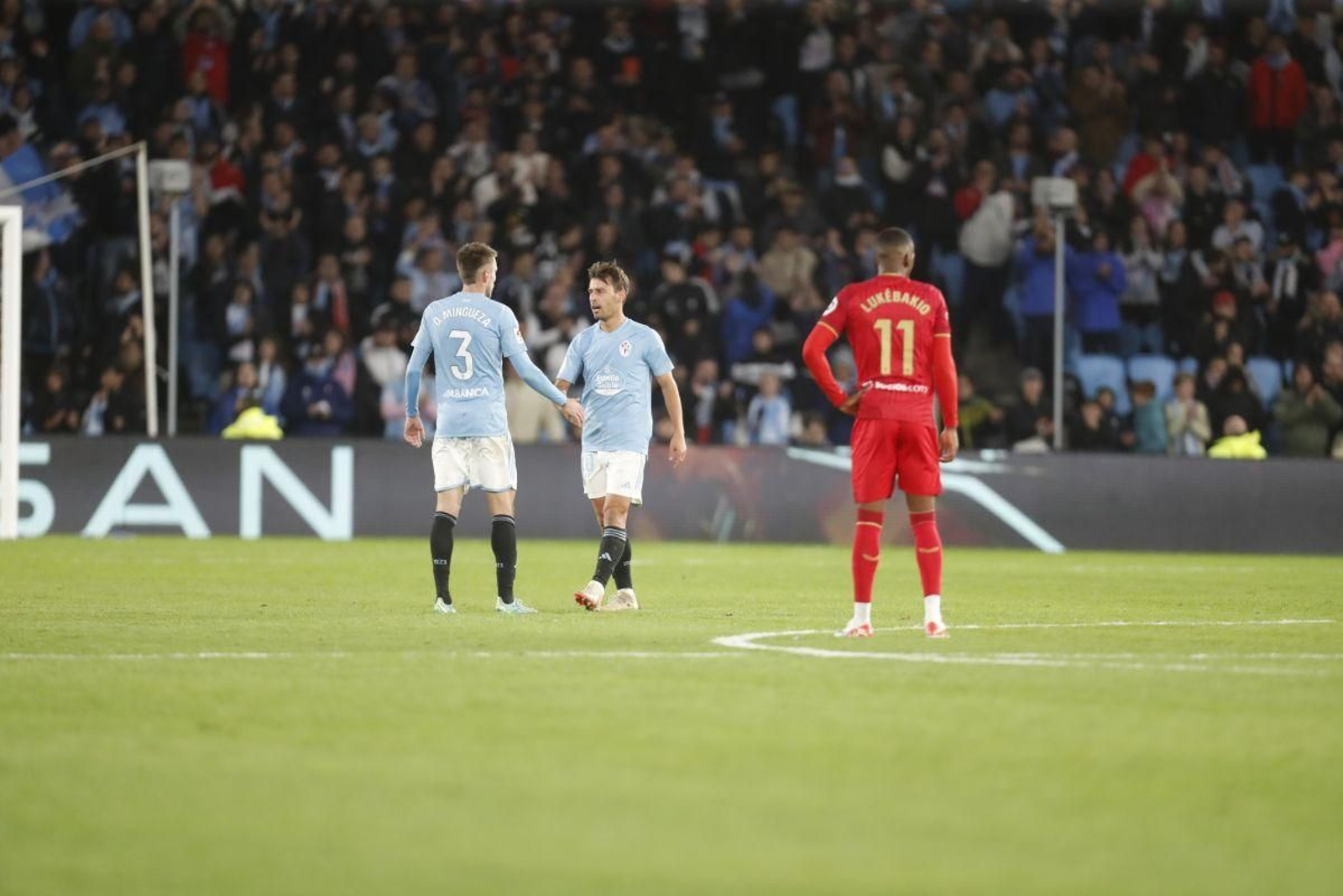 Kevin Vázquez fue uno de los tres canteranos titulares el sábado. Todos fueron sustituidos.