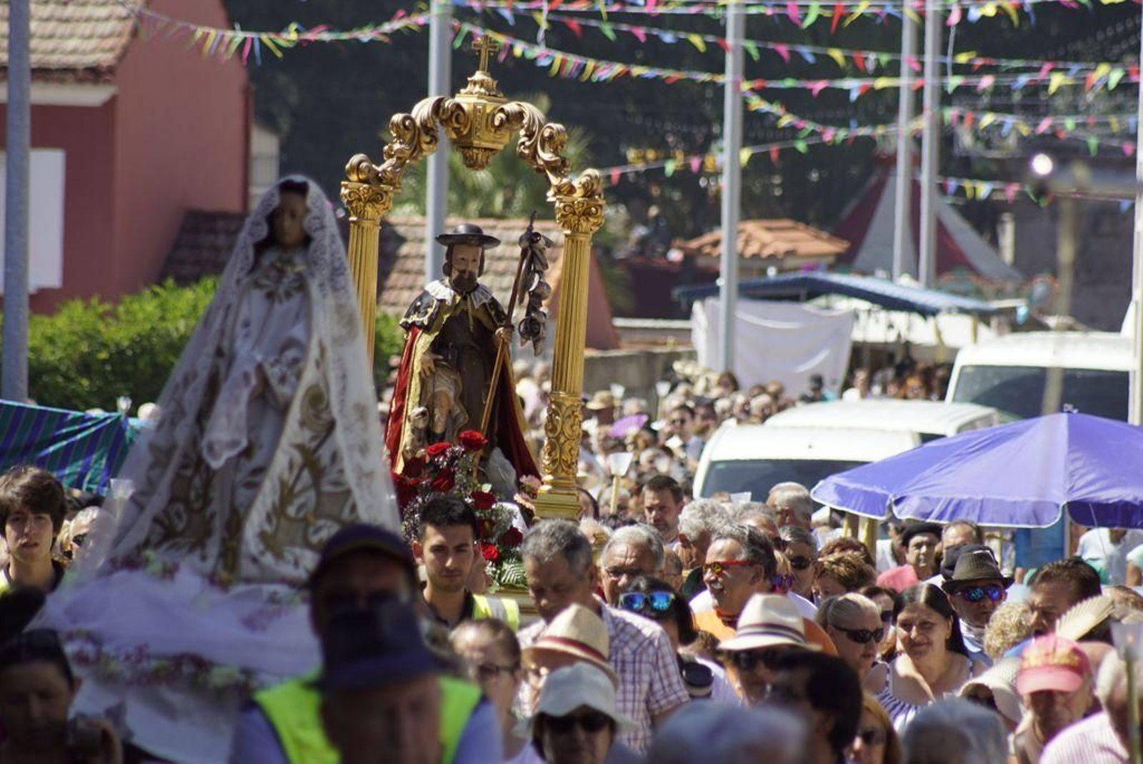 A causa de la pandemia, San Roque y la Virgen no podrán salir a su tradicional procesión.