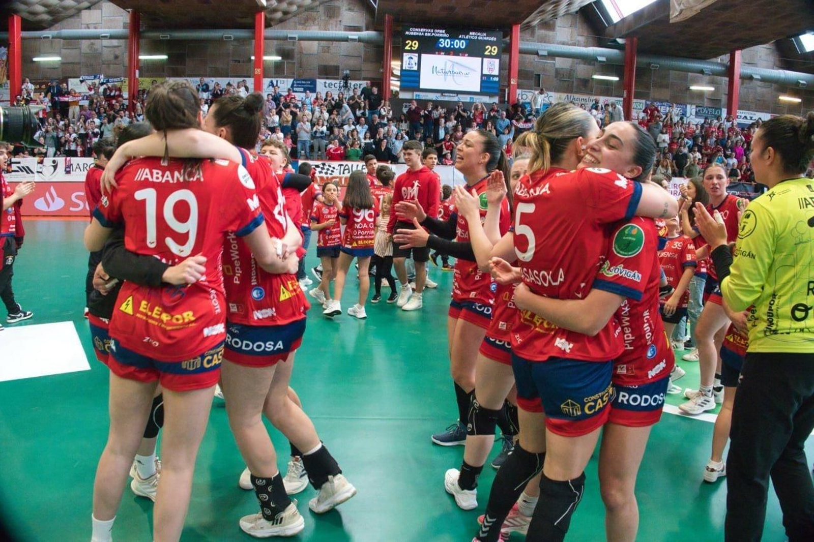 Celebración del Porriño.