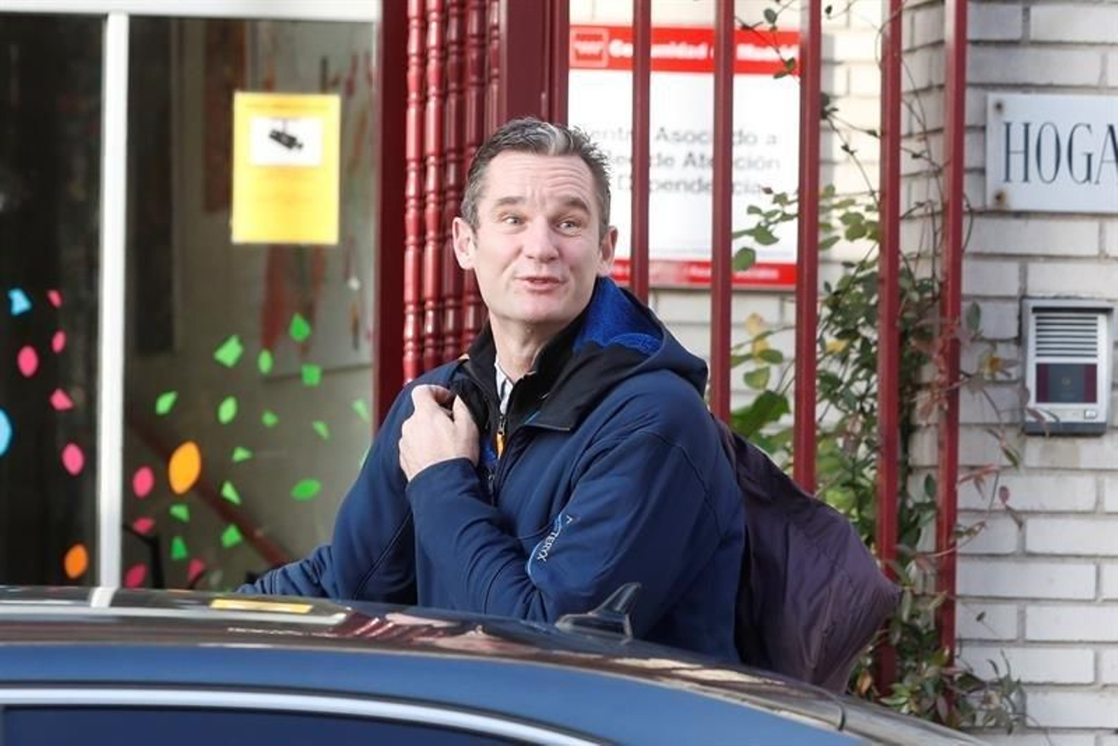 Iñaki Urdangarin sale de la cárcel de Brieva en primer permiso penitenciario