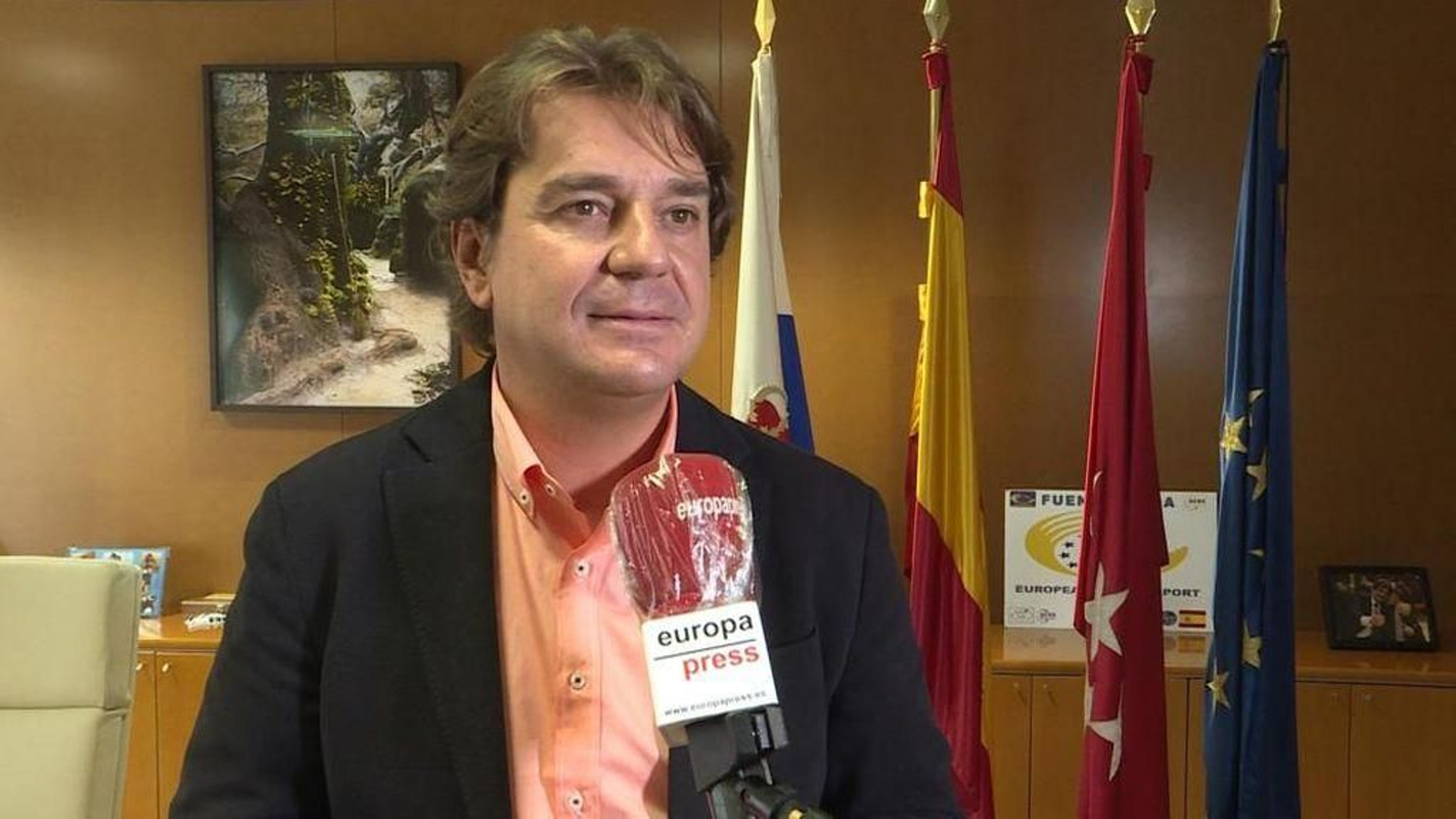 Francisco Javier Ayala, alcalde socialista del Ayuntamiento de Fuenlabrada.